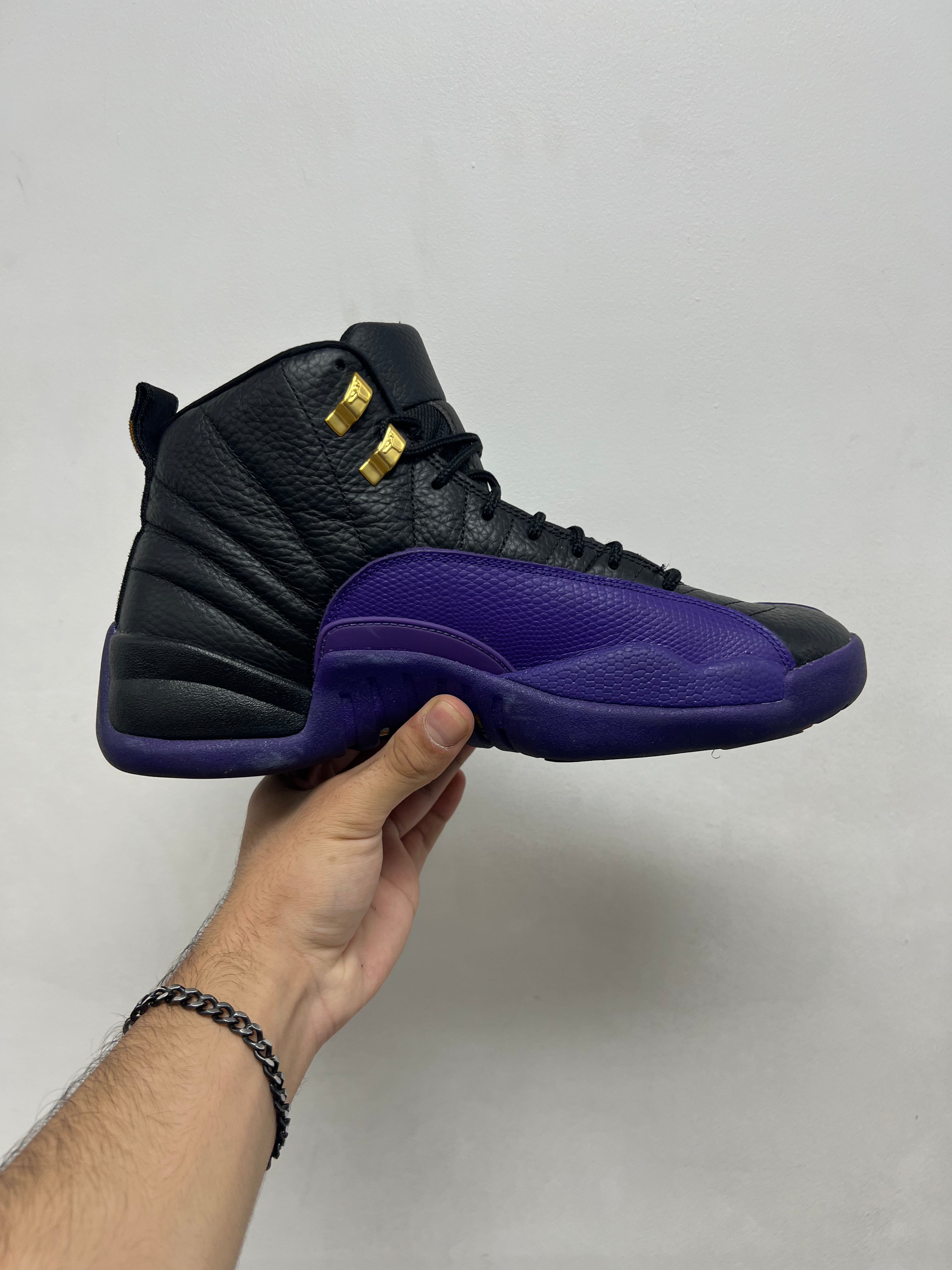 Jordan 12 Court Purple Sneakers