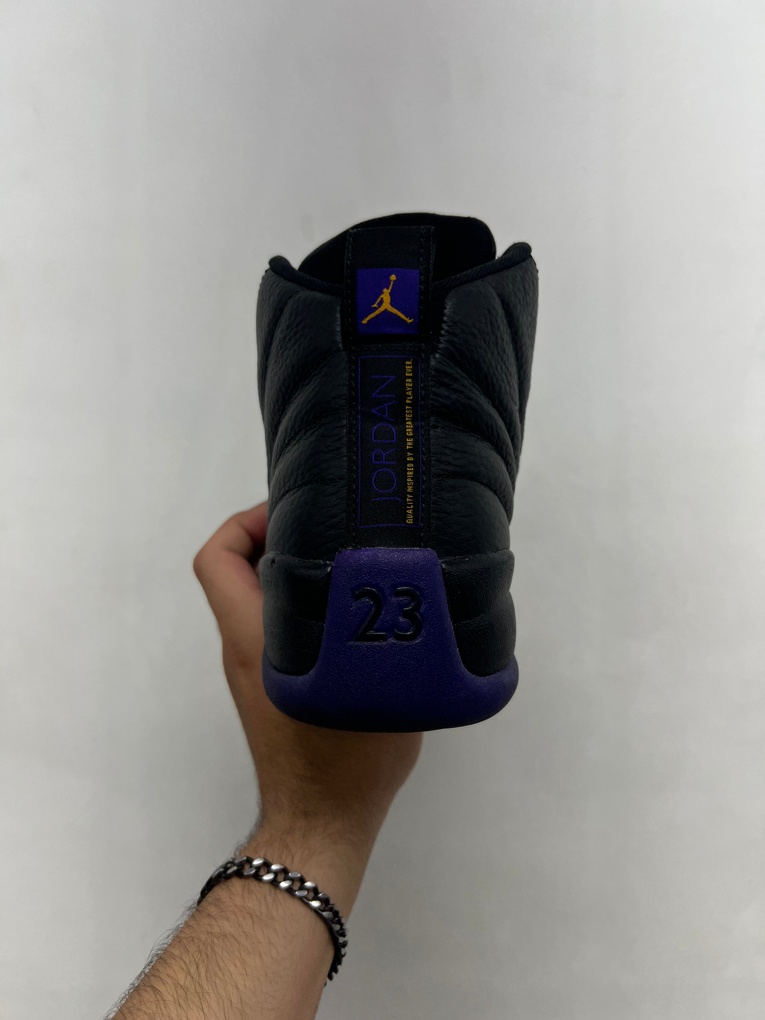 Jordan 12 Court Purple Sneakers