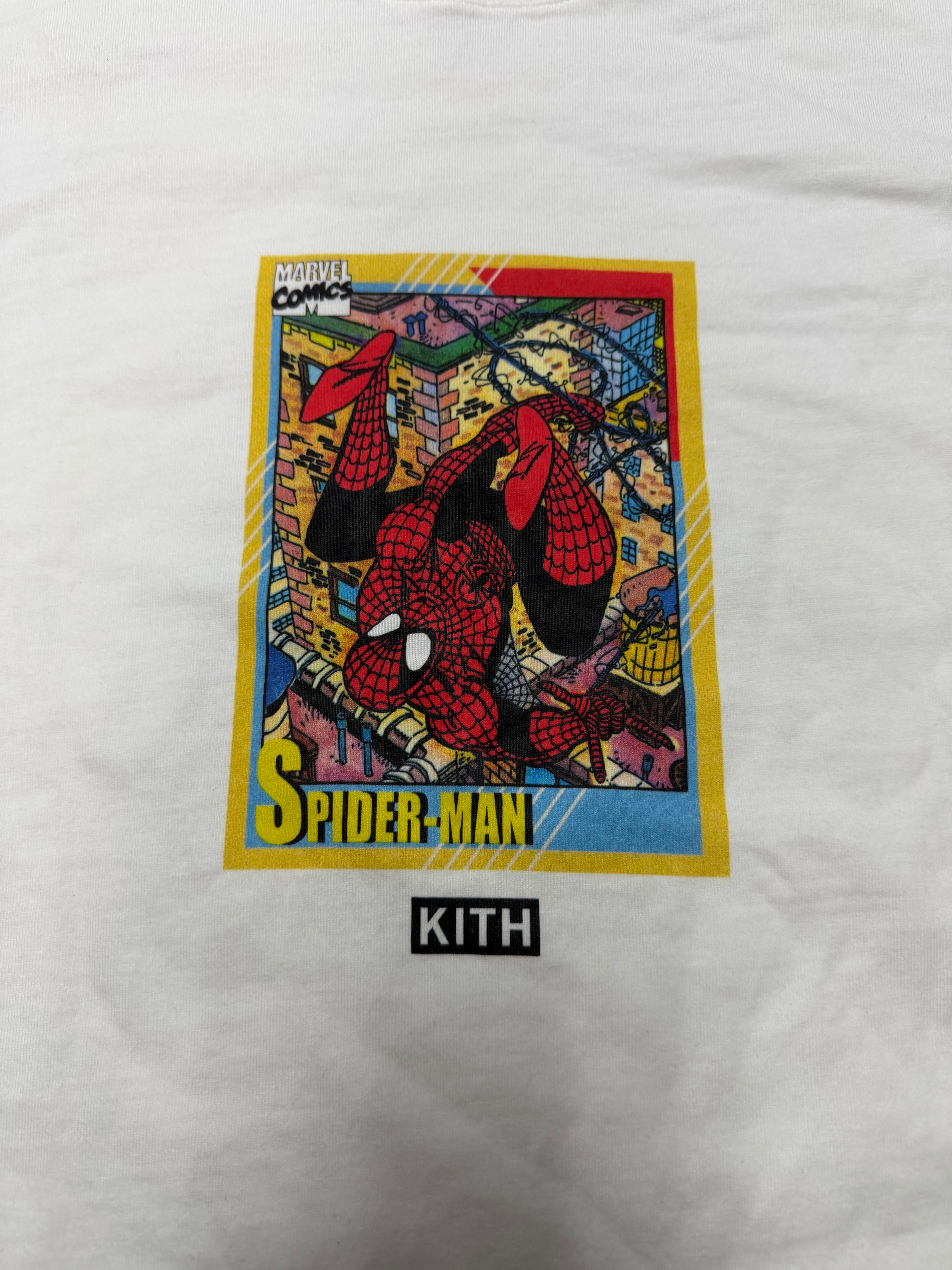 Kith Spider-Man White Tee