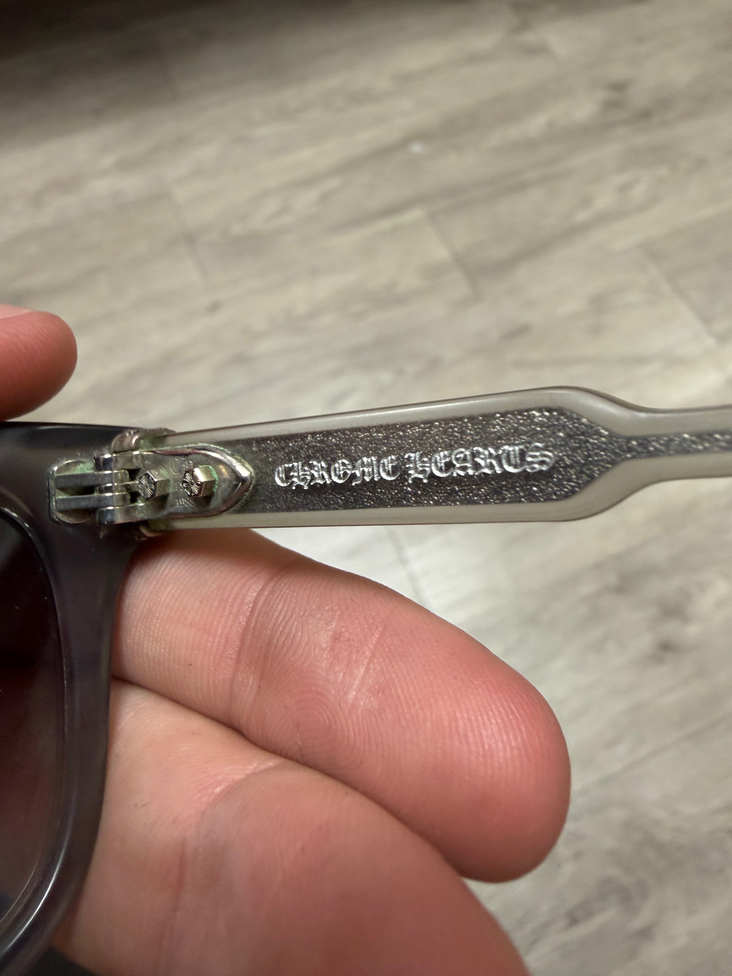 Chrome Hearts Ambidixtrous Shades Grey Lightly Worn One Size With Case