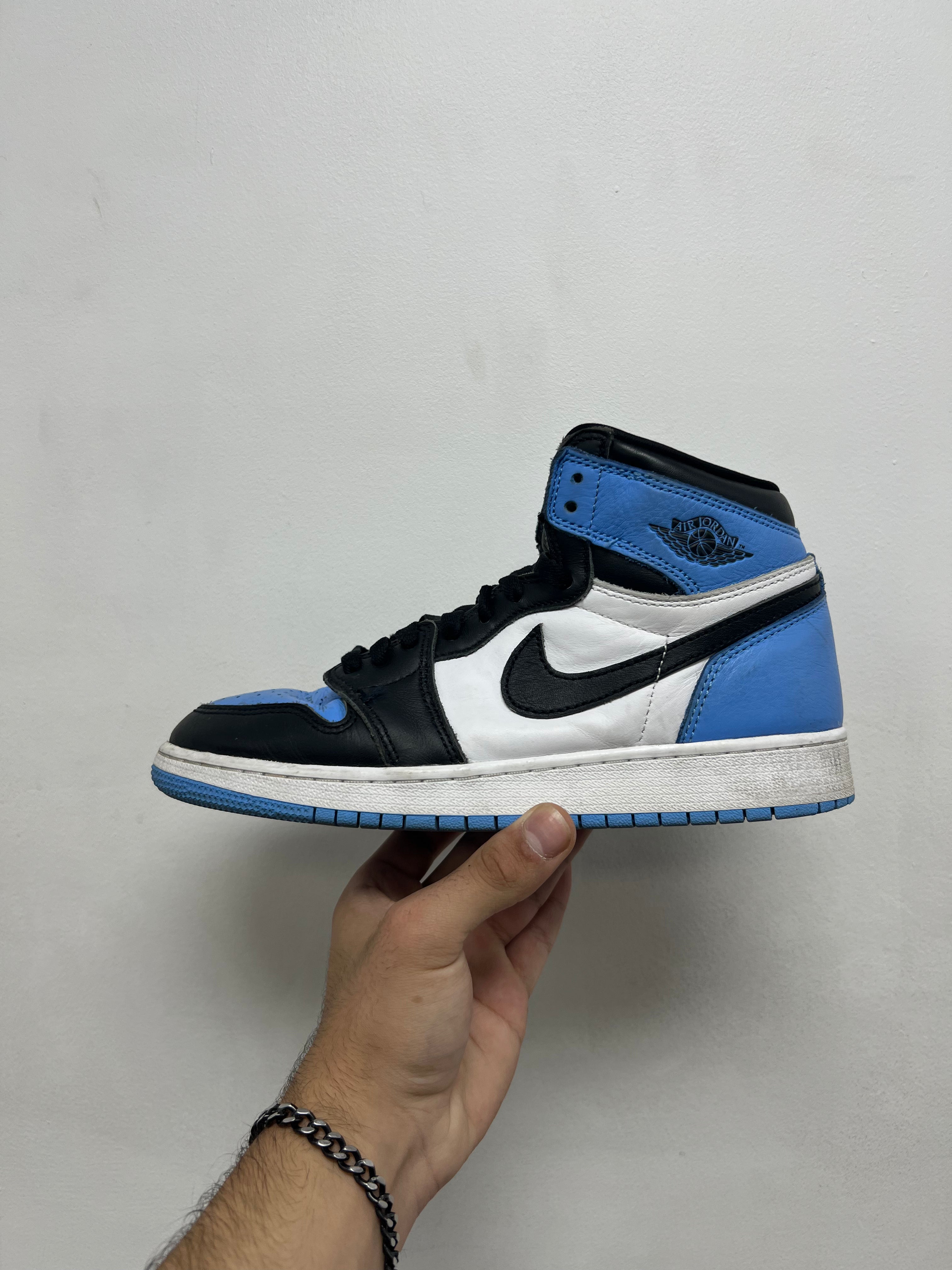 Jordan 1 UNC Toe Sneakers