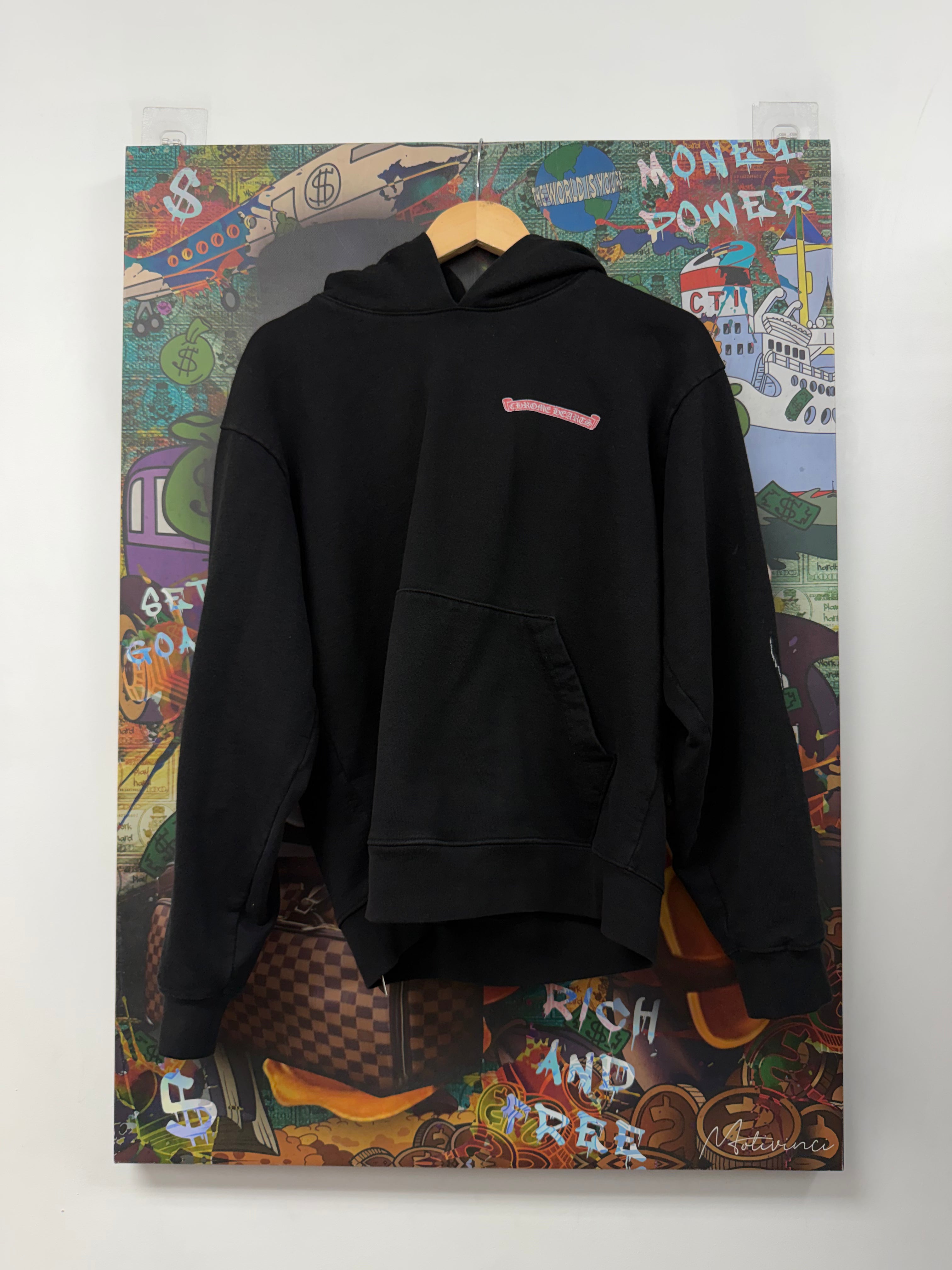 Chrome Hearts Matty Boy Black Stay Fast Hoodie