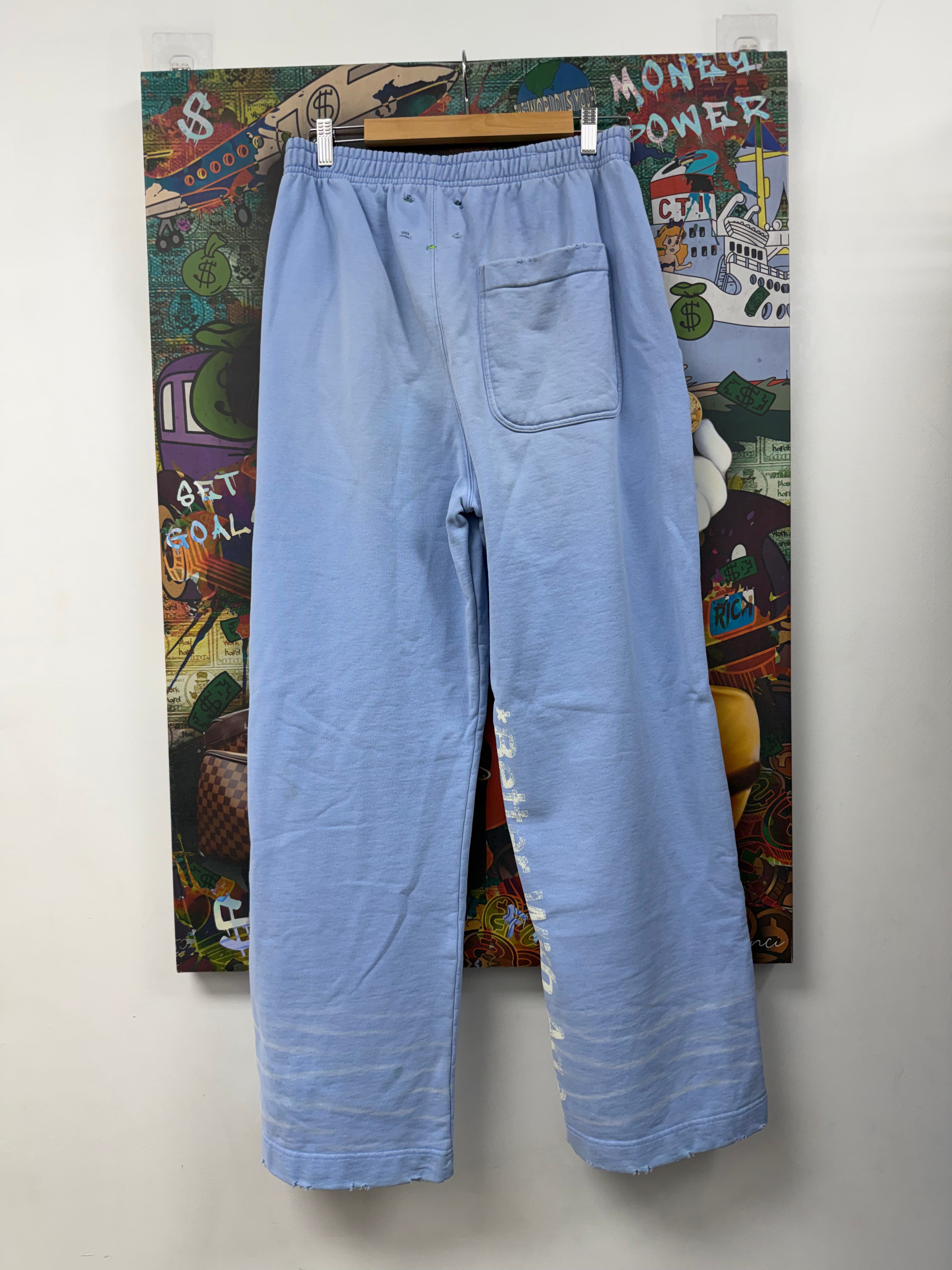 Better With Age Blue Pant Logo Sweats