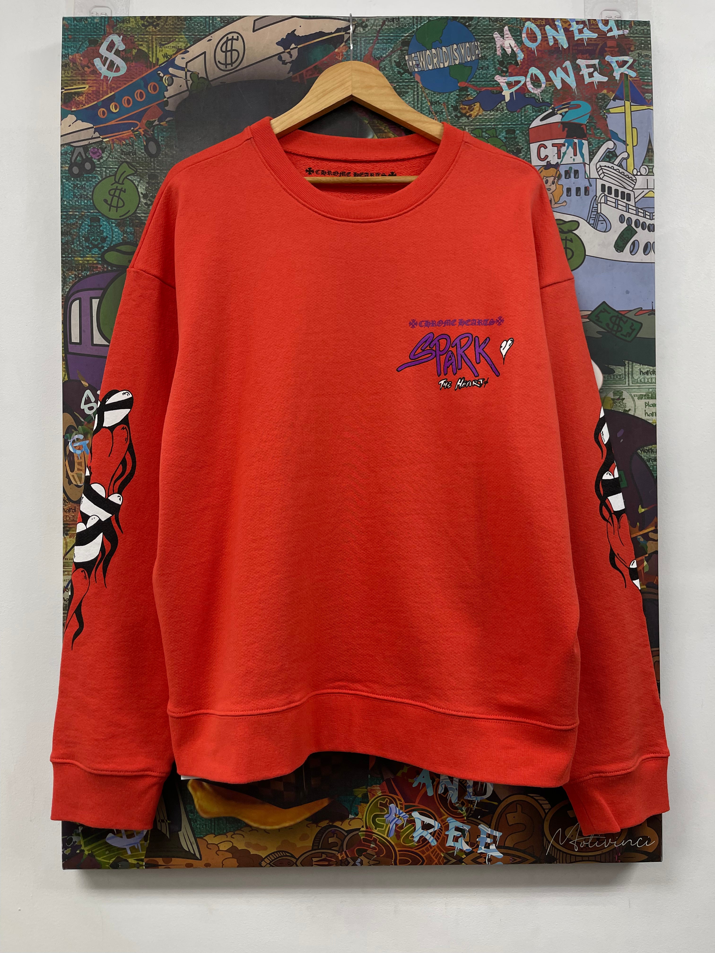 Chrome Hearts Matty Boy Sadistic Lipstick Crewneck