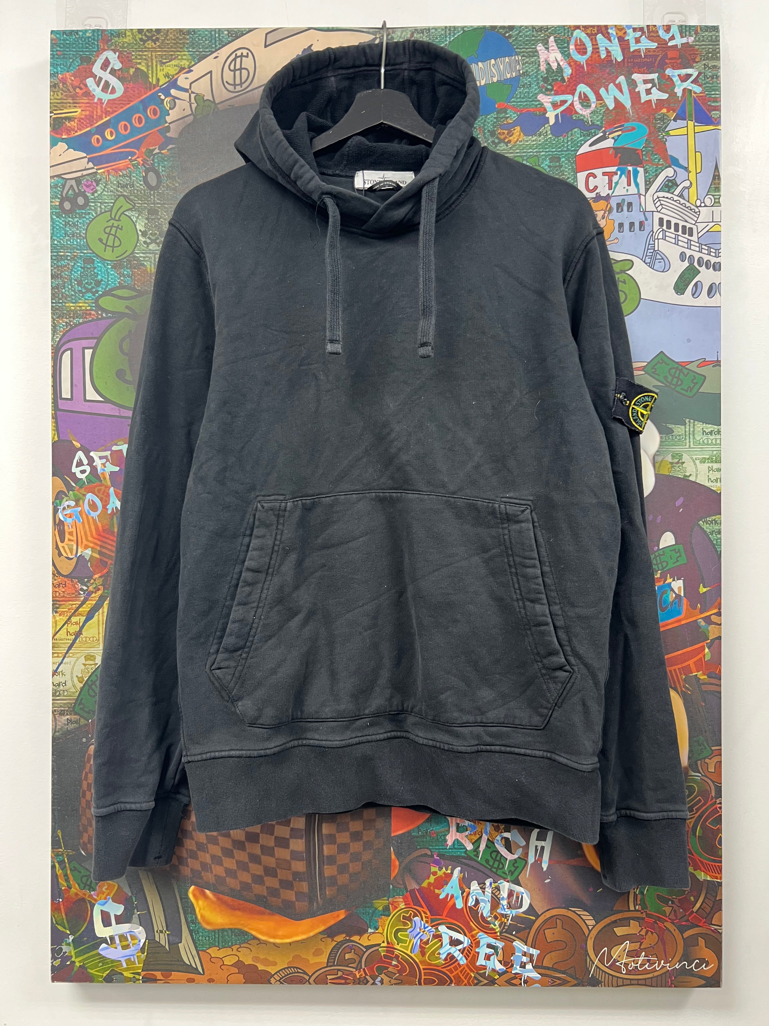 Stone Island Black Classic Hoodie