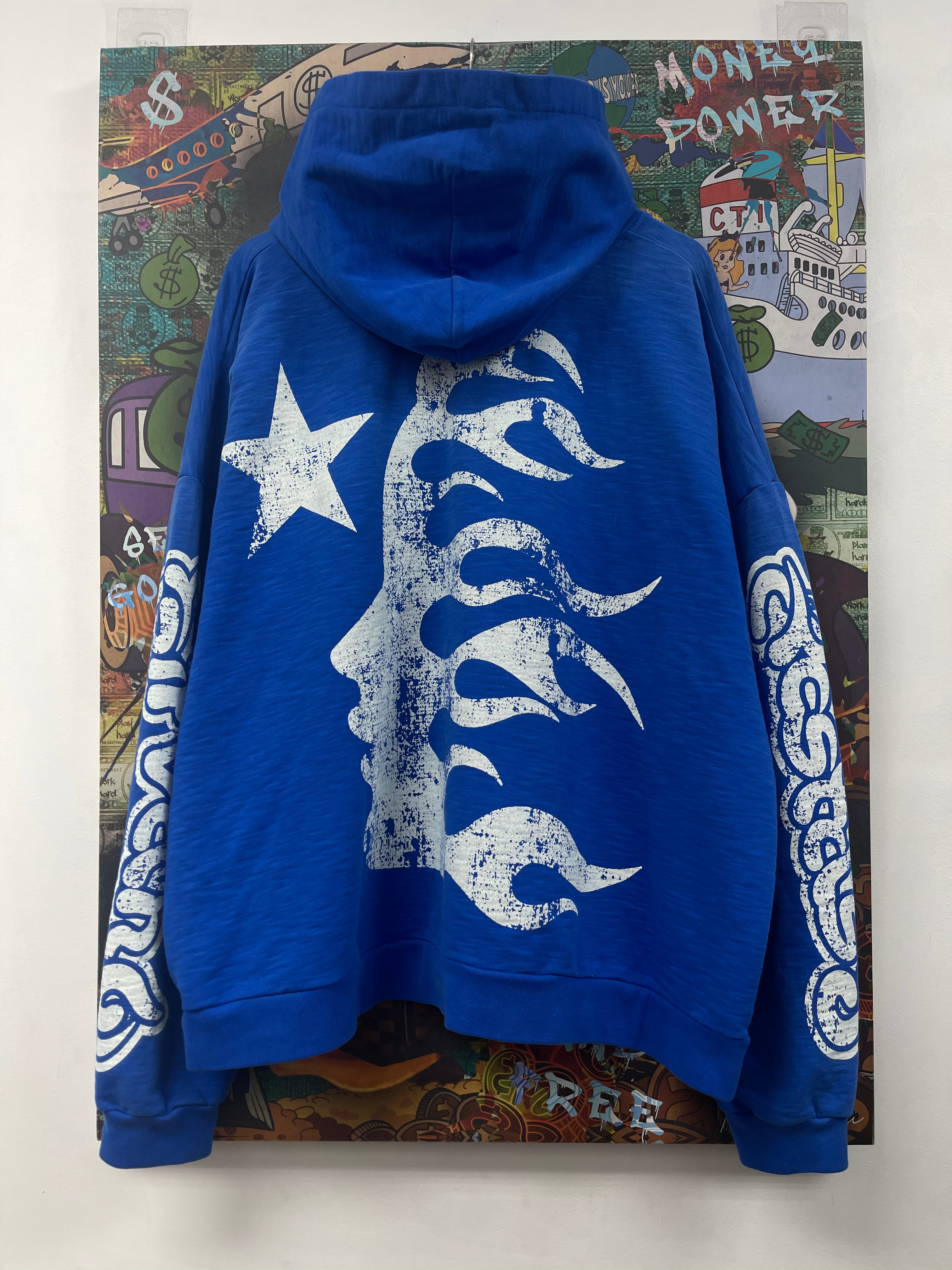 Hellstar Blue Yoga Hoodie