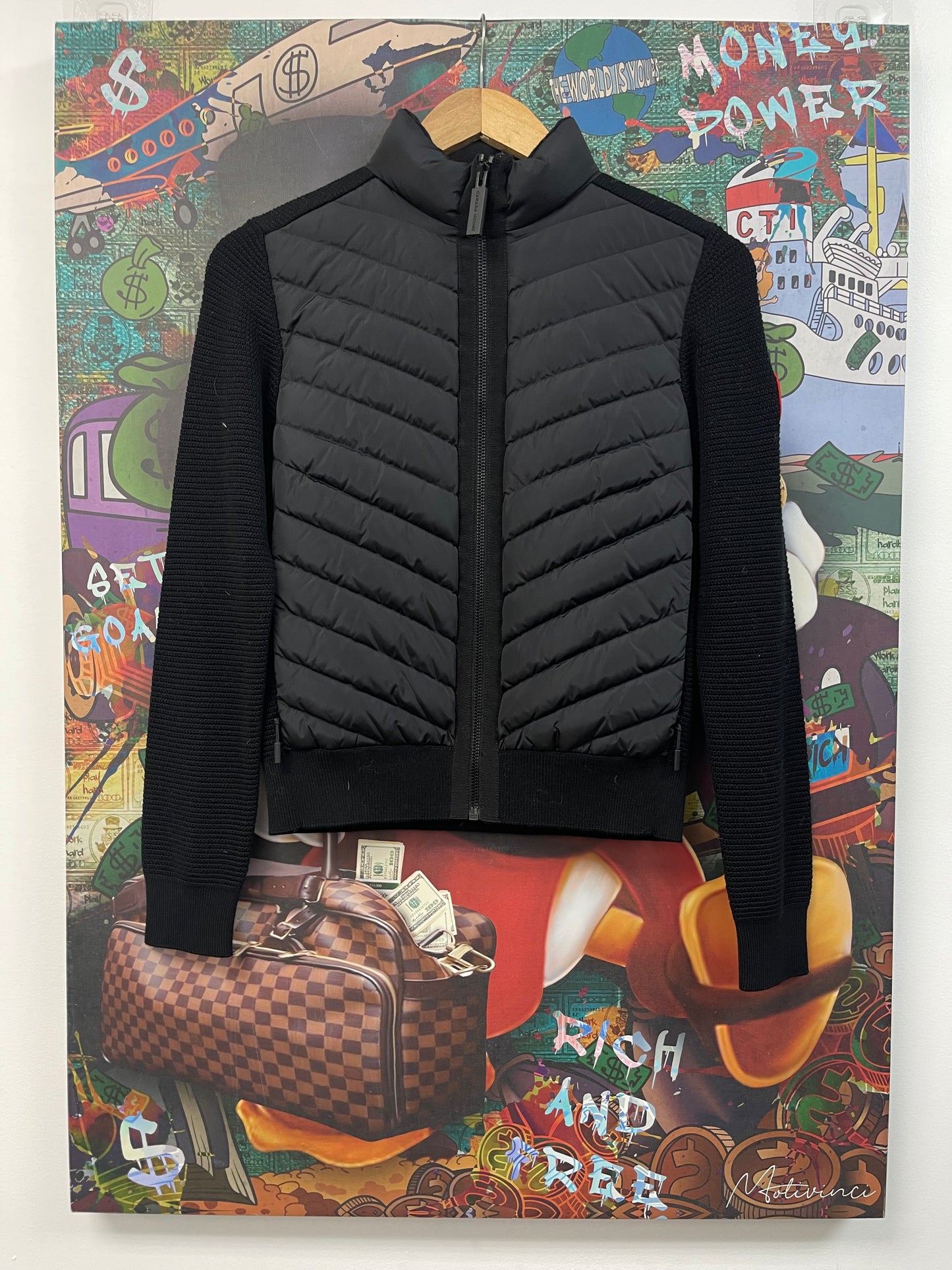 Canada Goose Hybridge Knit Jacket Cardigan