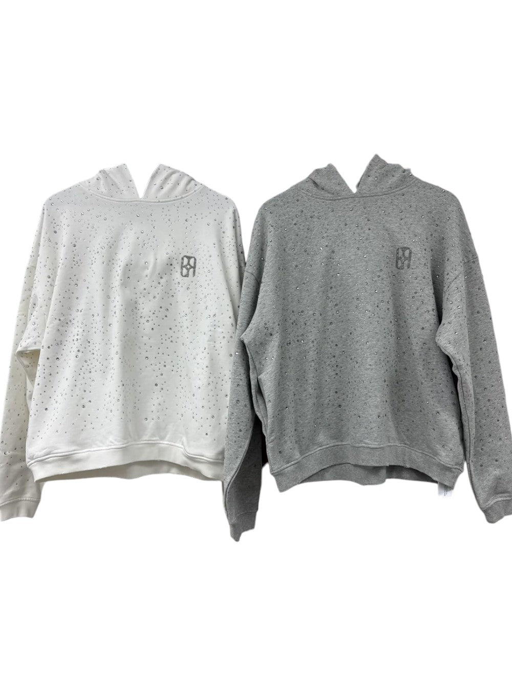 Birth Of A Royal Child White & Grey Hoodie