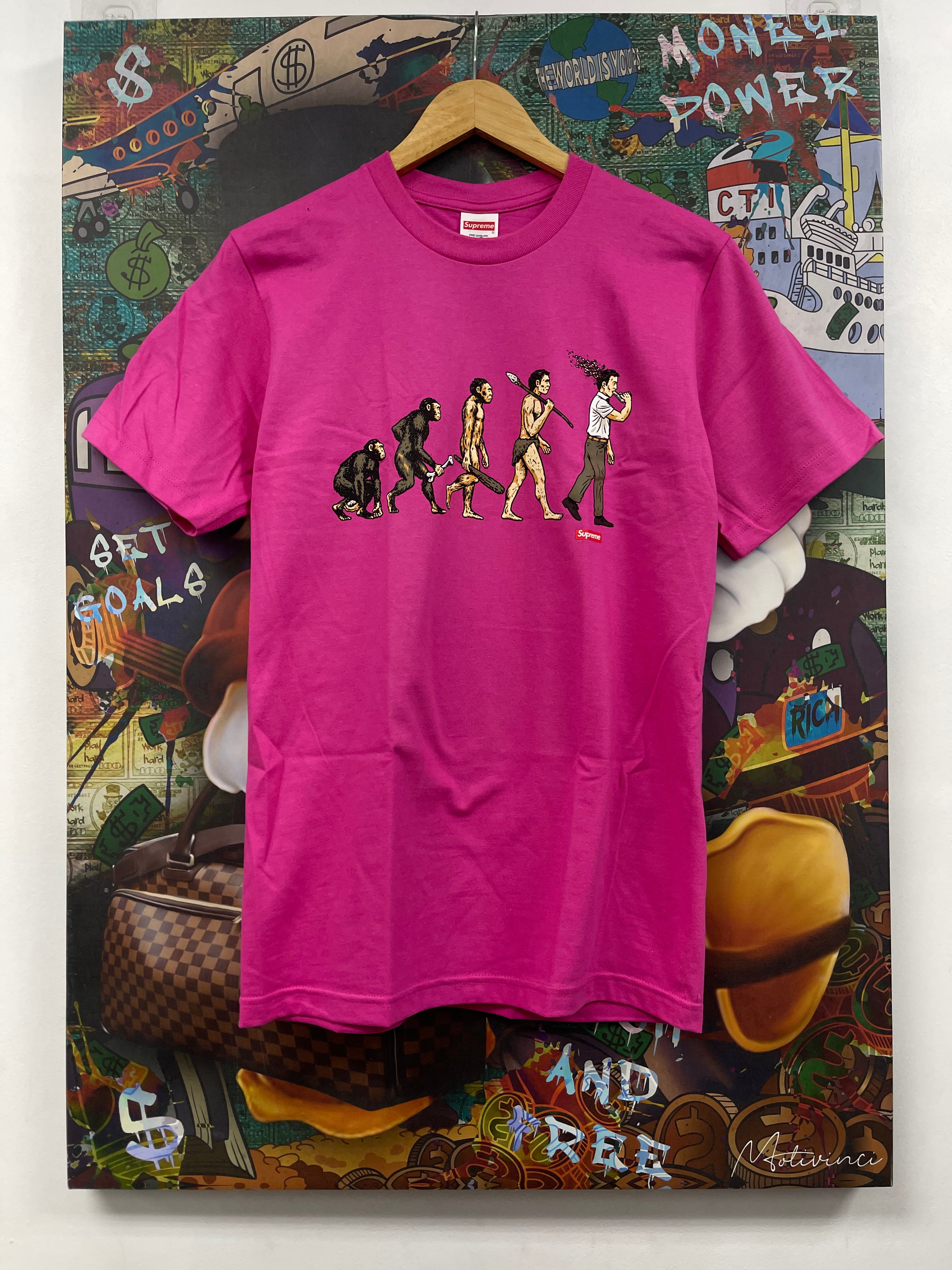 Supreme Hot Pink Evolution Tee