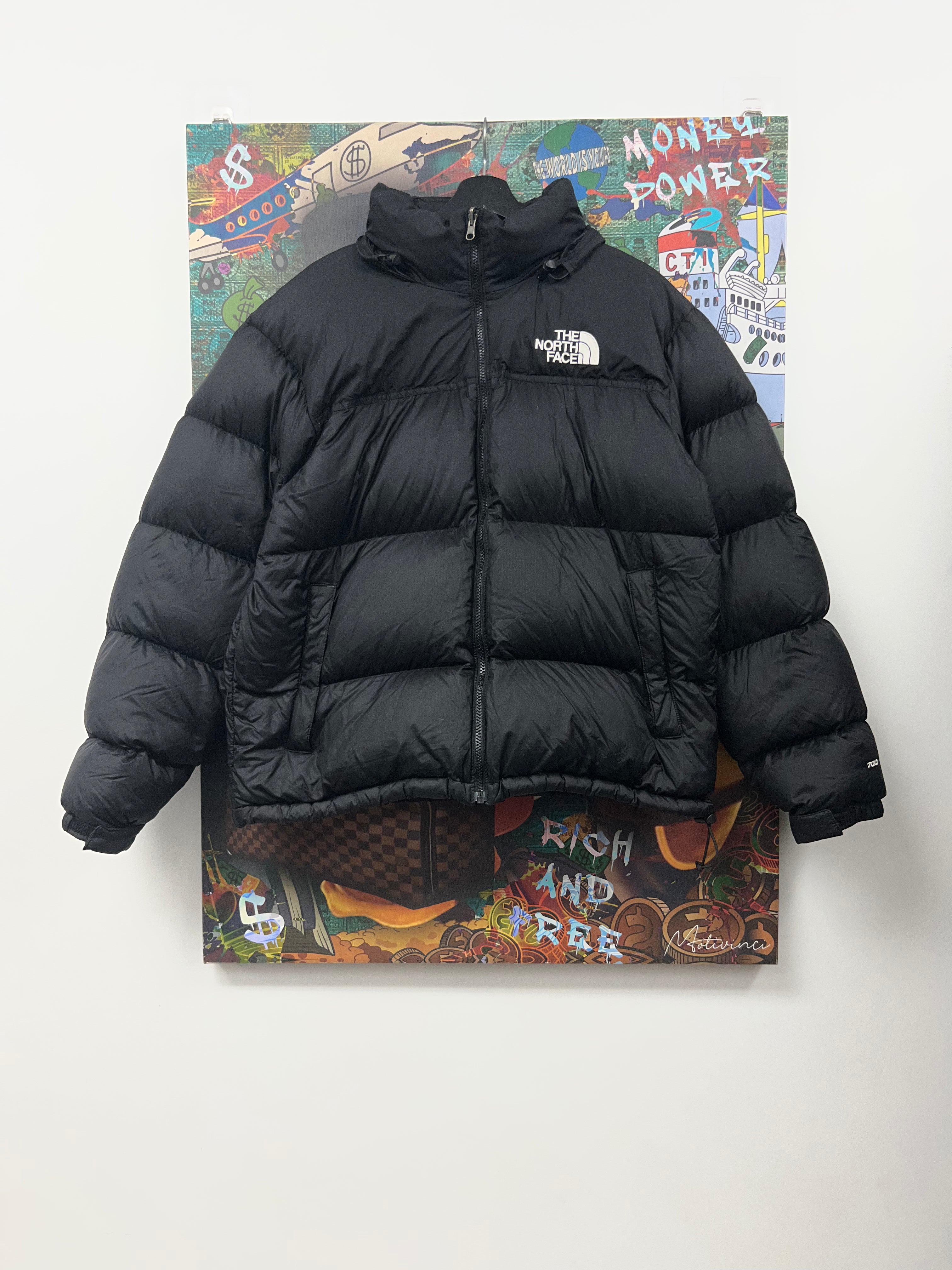 The North Face Black Nuptuse 700 Jacket
