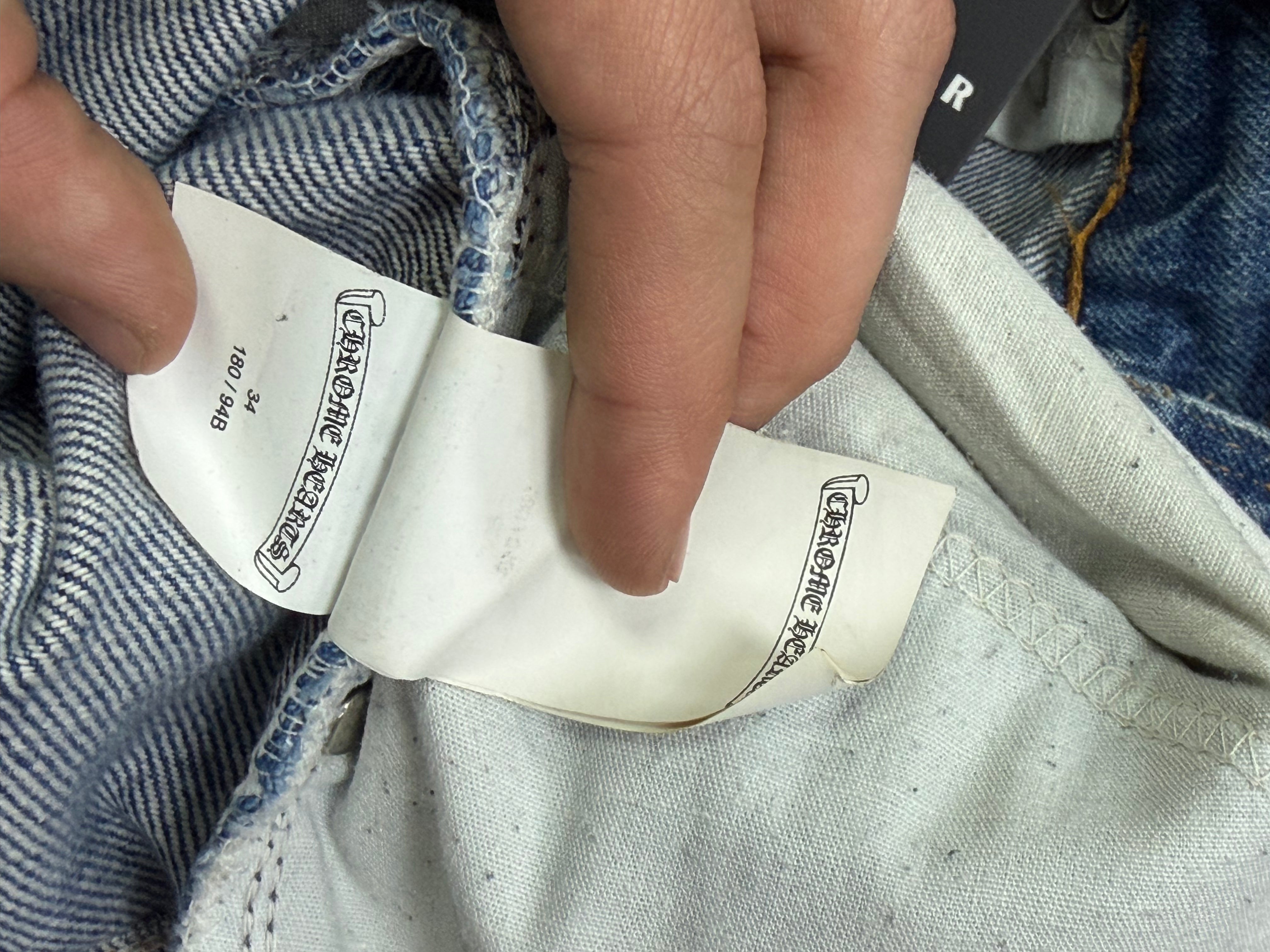 Chrome Hearts Dark Wash 517 Levis Jeans