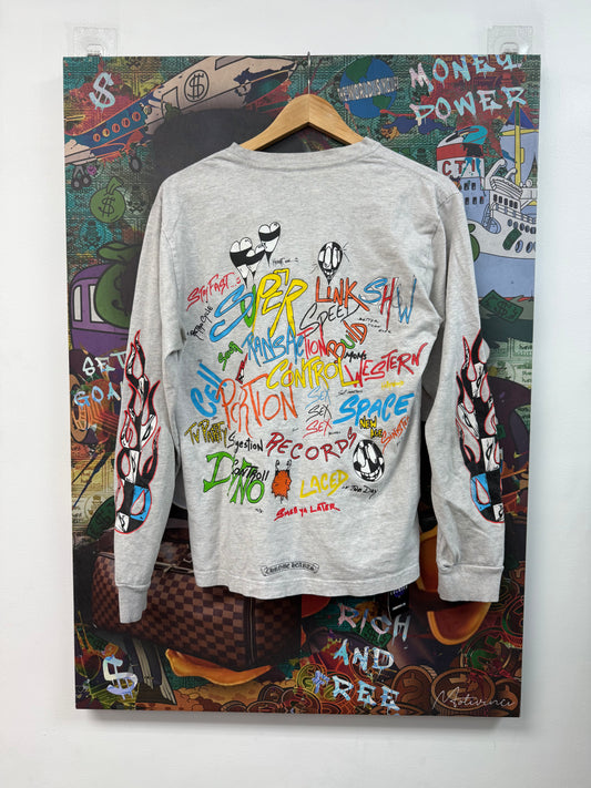 Chrome Hearts Matty Boy Nuclear Grey Longsleeve Tee