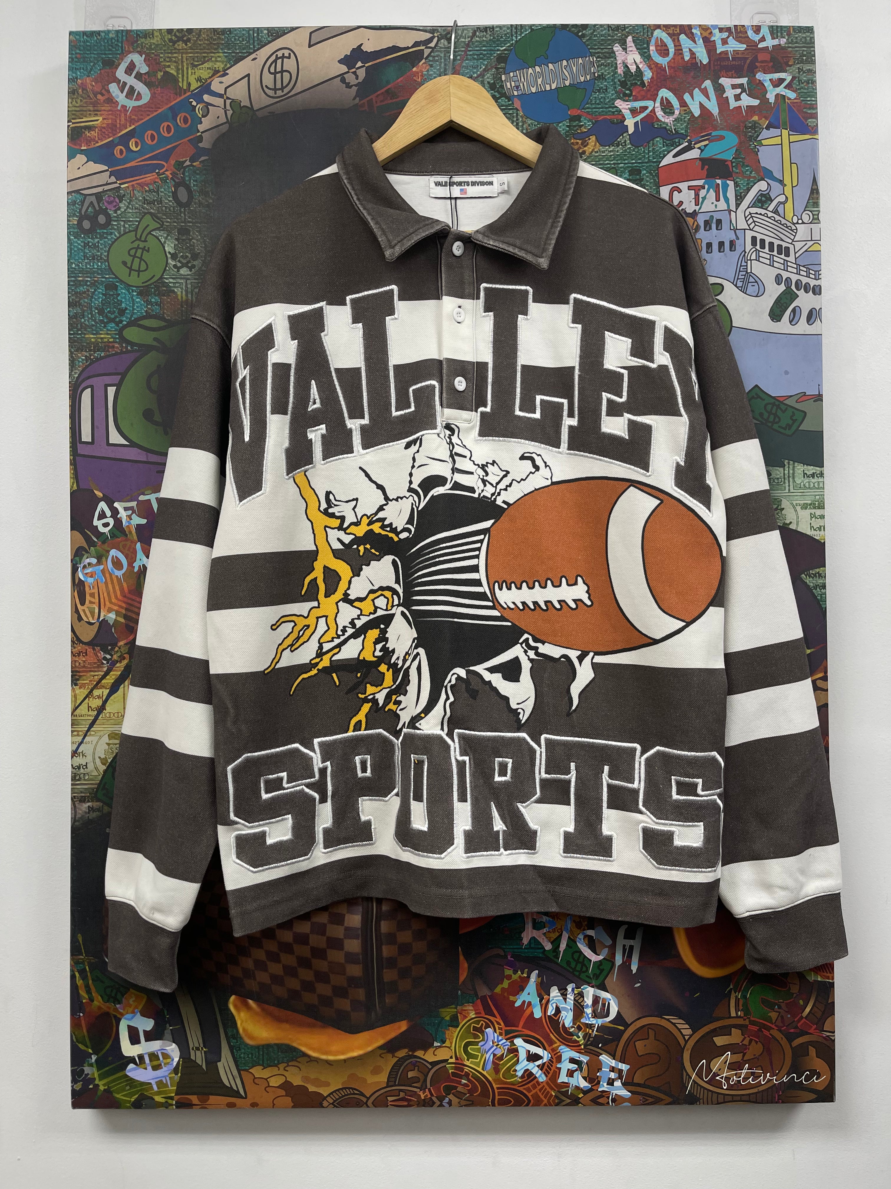 Vale Classic Derby Long Sleeve Polo