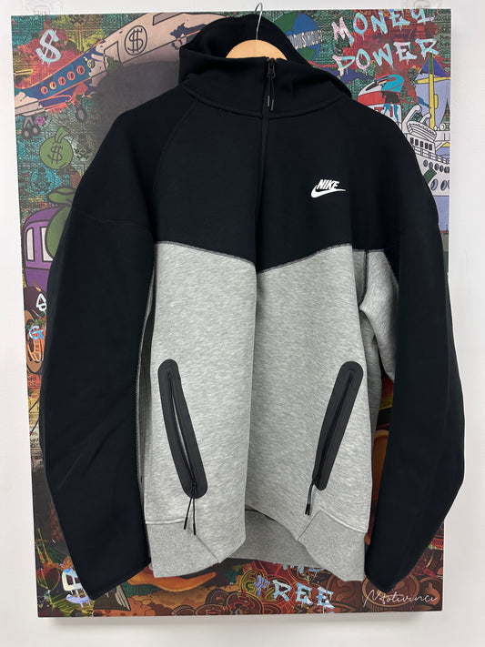 Nike Tech Hoodie Black Grey New XL With Tags