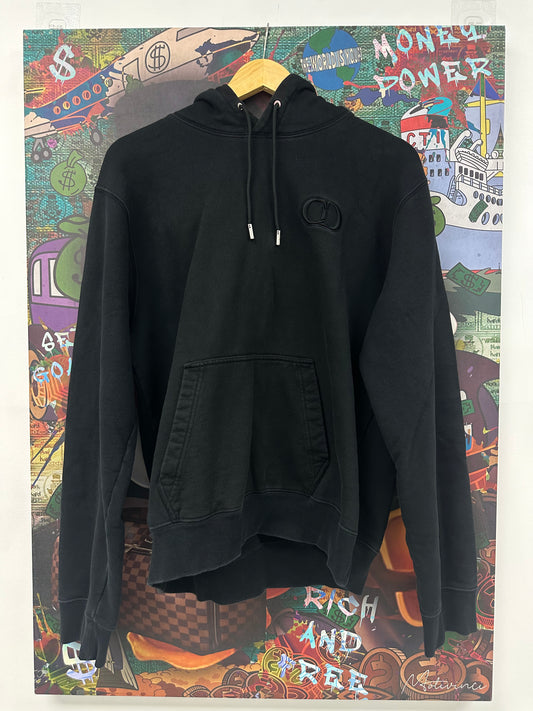 Dior CD Logo Hoodie Black Used XXL N/A