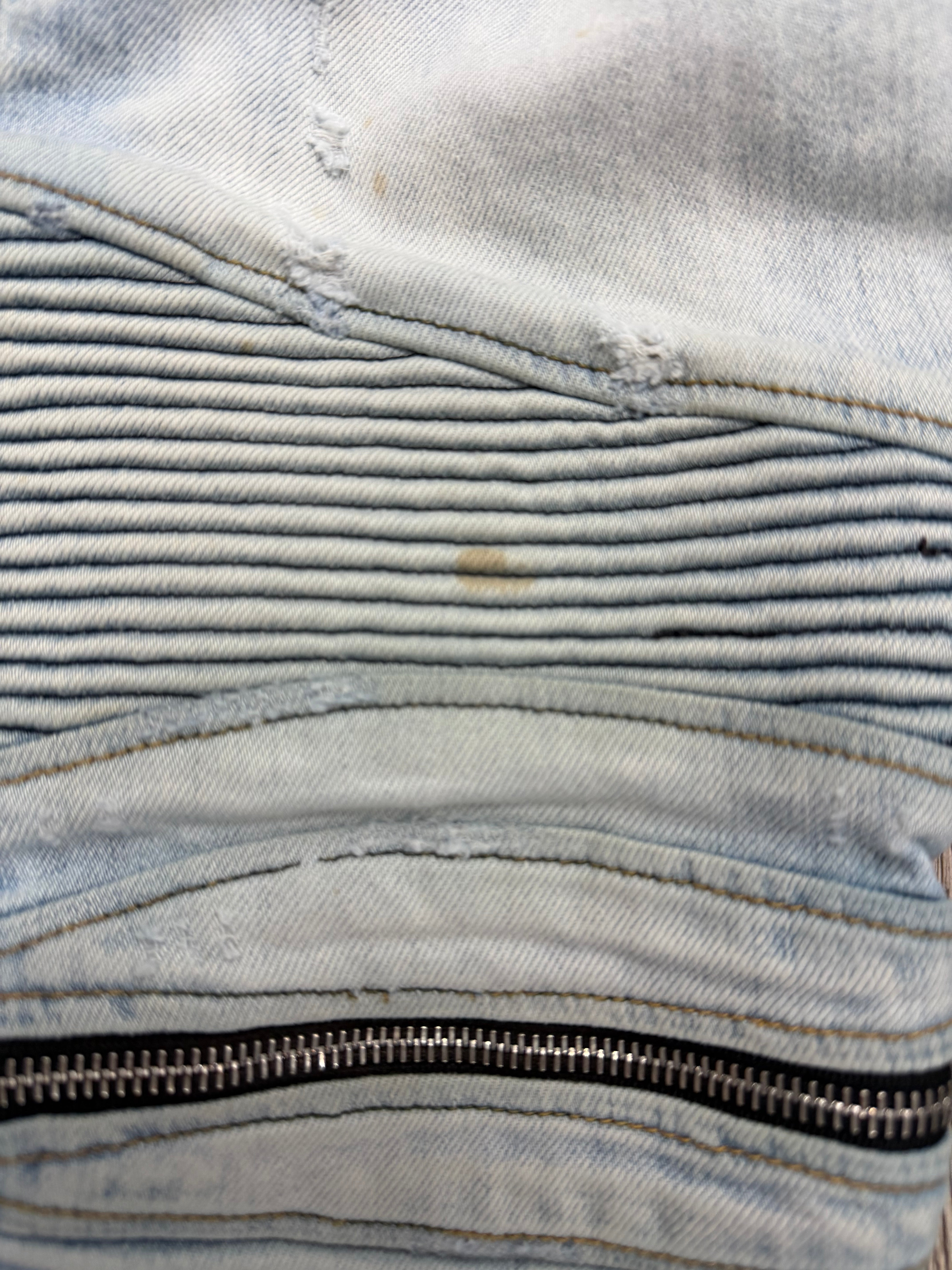 Amiri Stone Wash Denim Patch MX2 Jeans