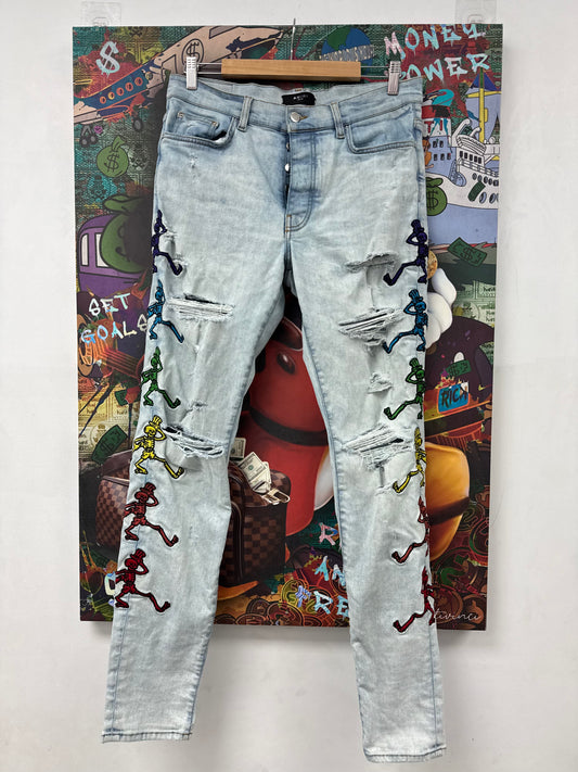 Amiri Grateful Dead Jeans  Used 34