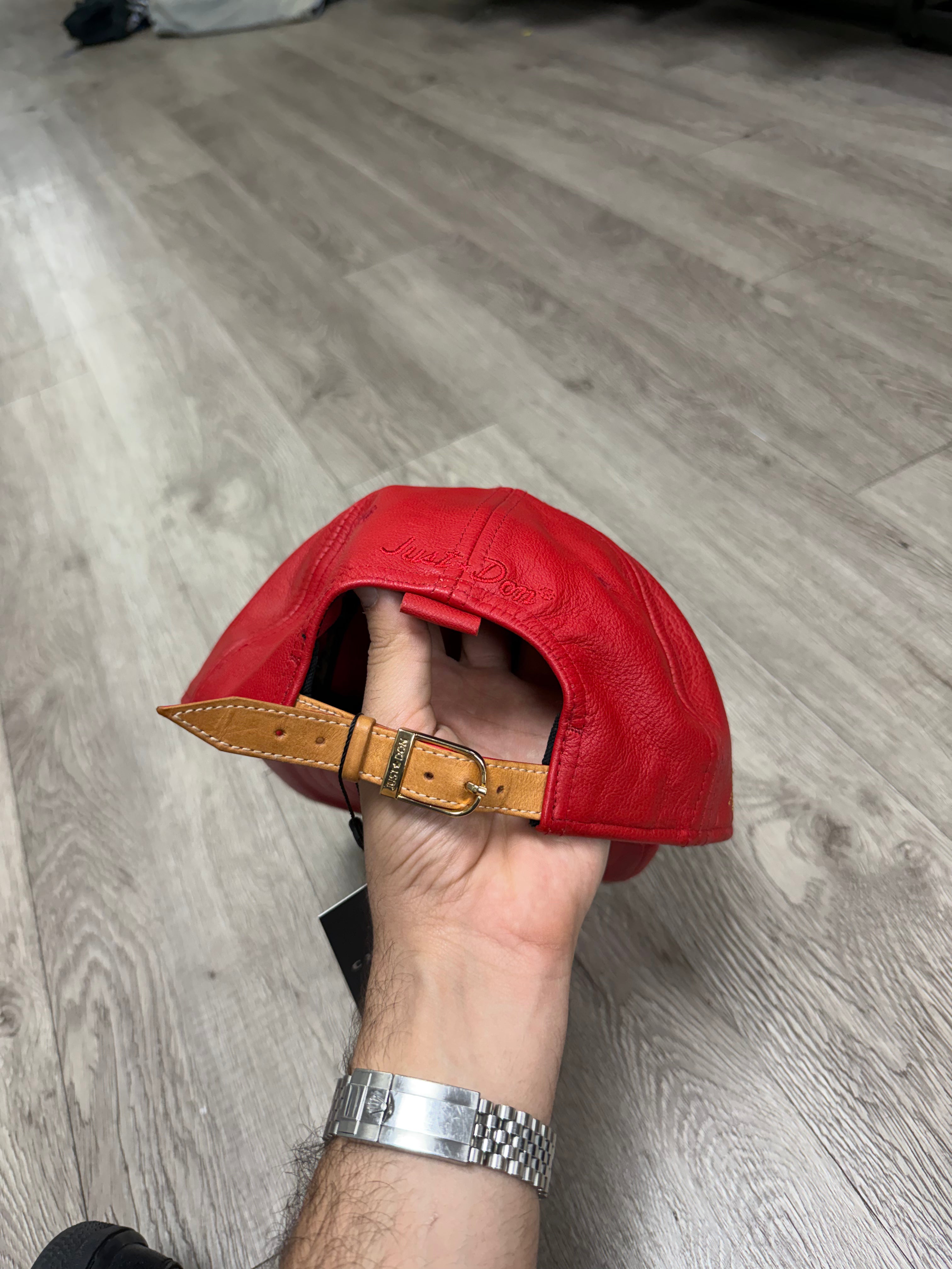 Just Don Jordan Full Leather Hat