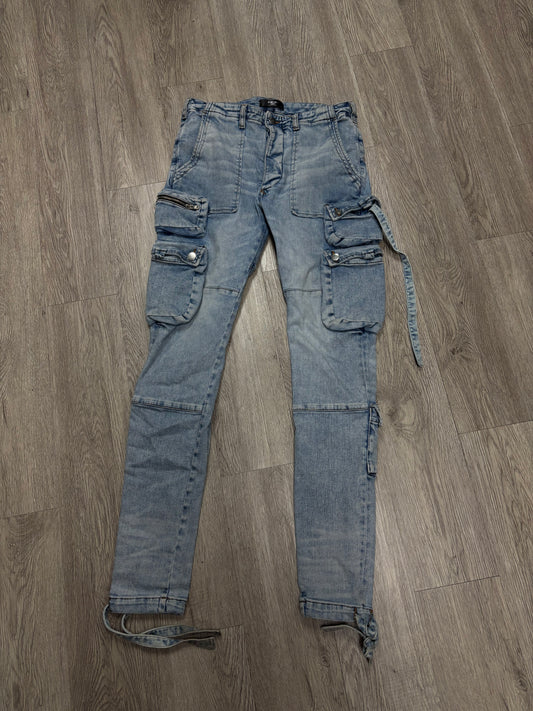 Amiri Cargo Denim Light Wash Used