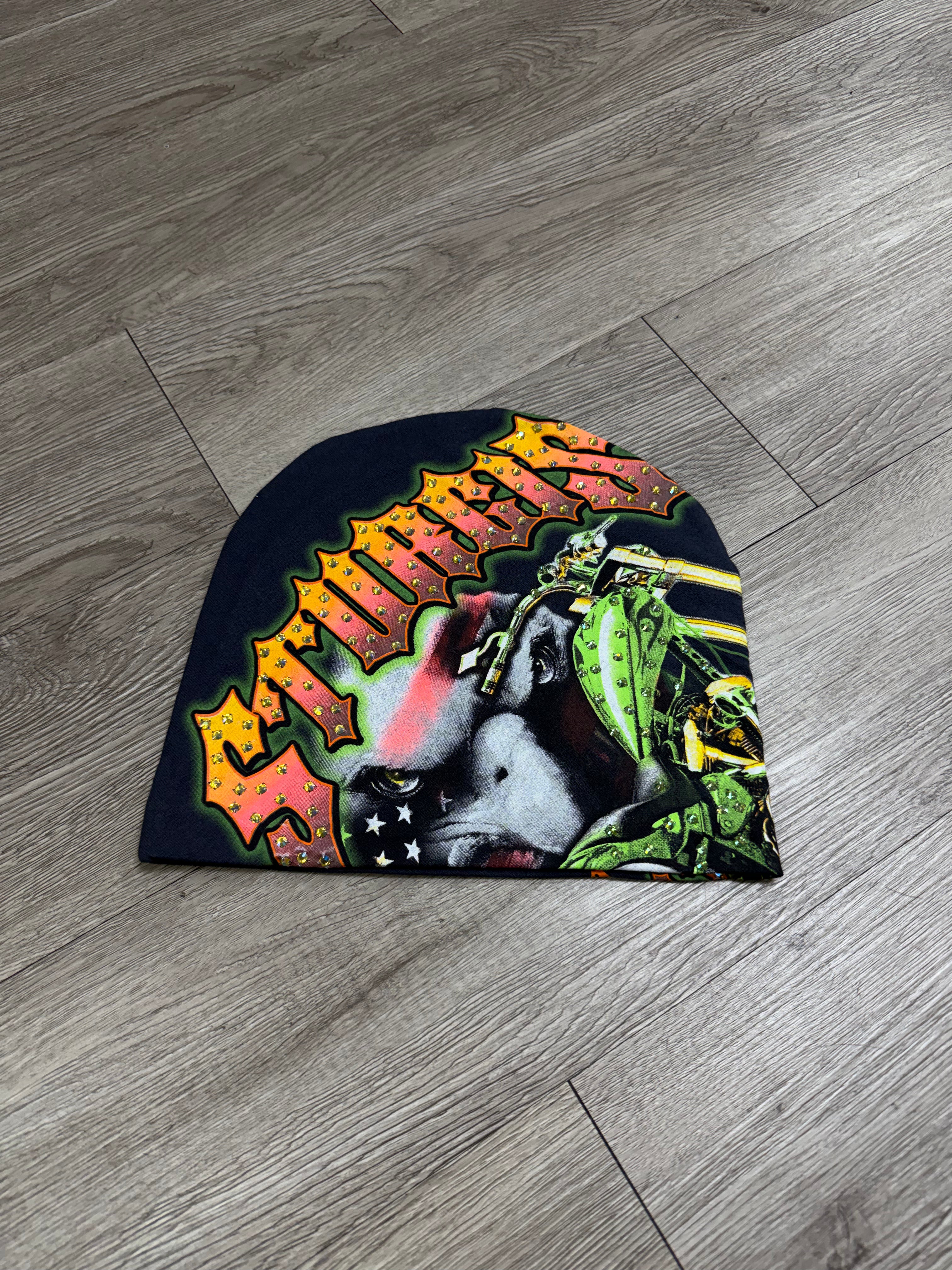 Bossi Eagle Sturgis Rhinestone Beanie