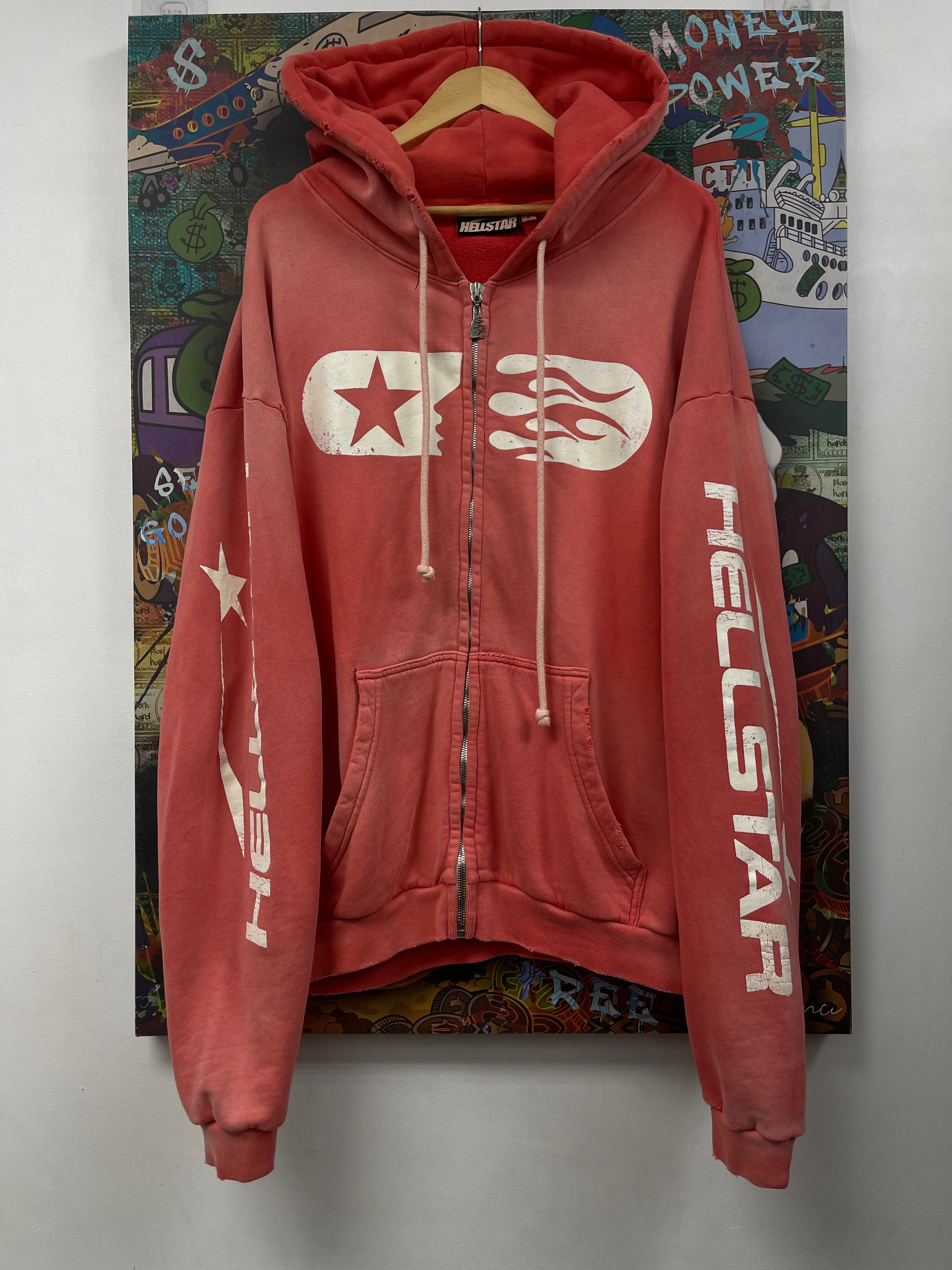 Hellstar Red Studios Zip Up Hoodie