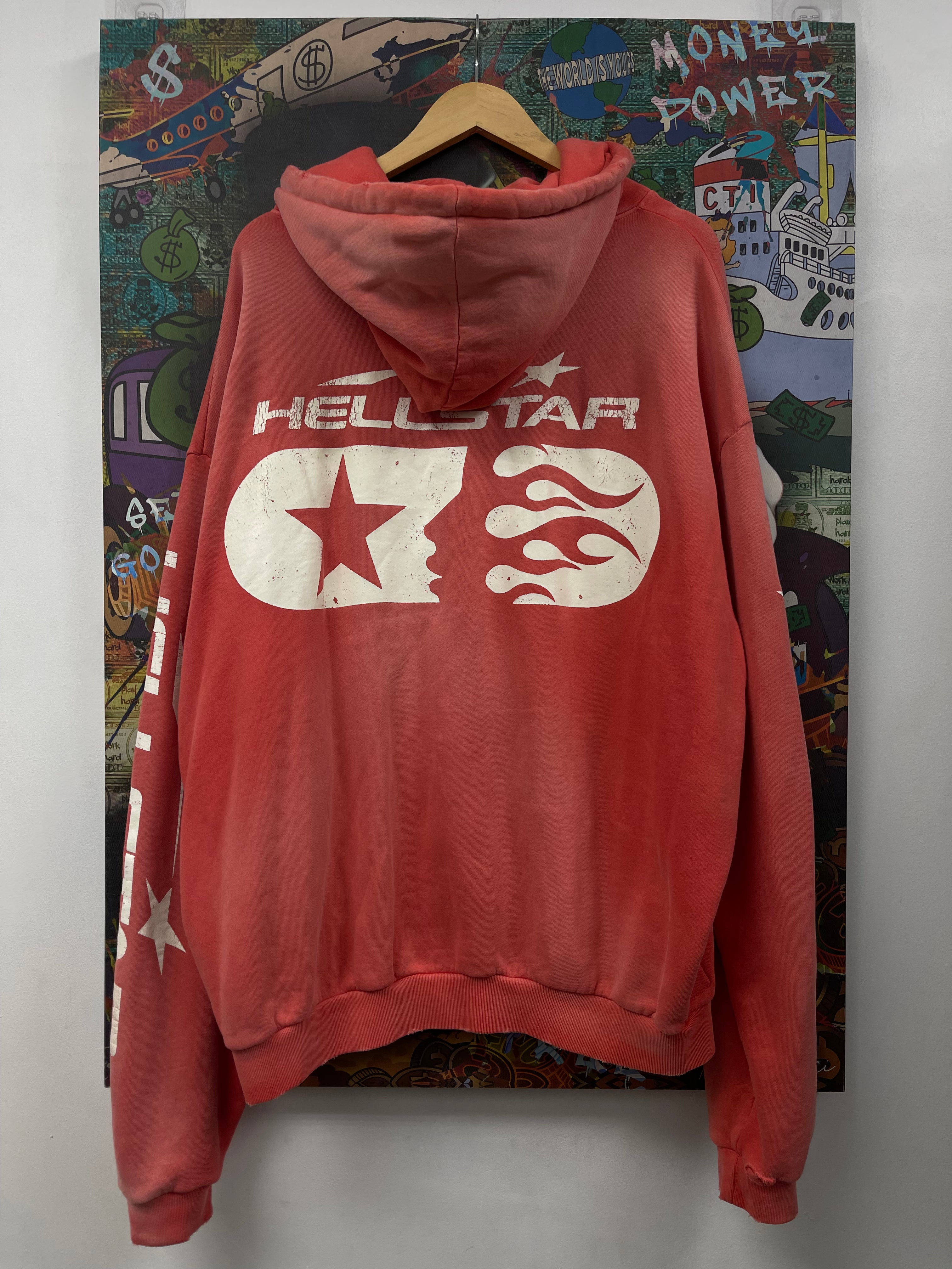 Hellstar Red Studios Zip Up Hoodie