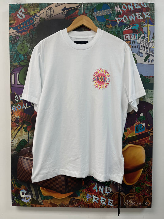Amiri Sun White Tee