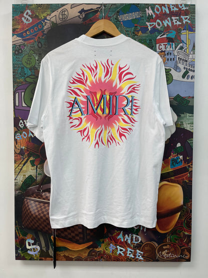 Amiri Sun White Tee