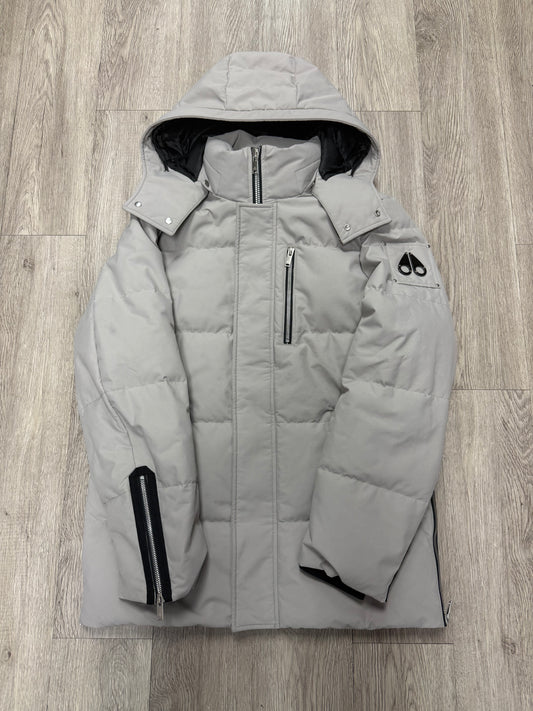 Moose Knuckles Fur Parka Grey Jacket