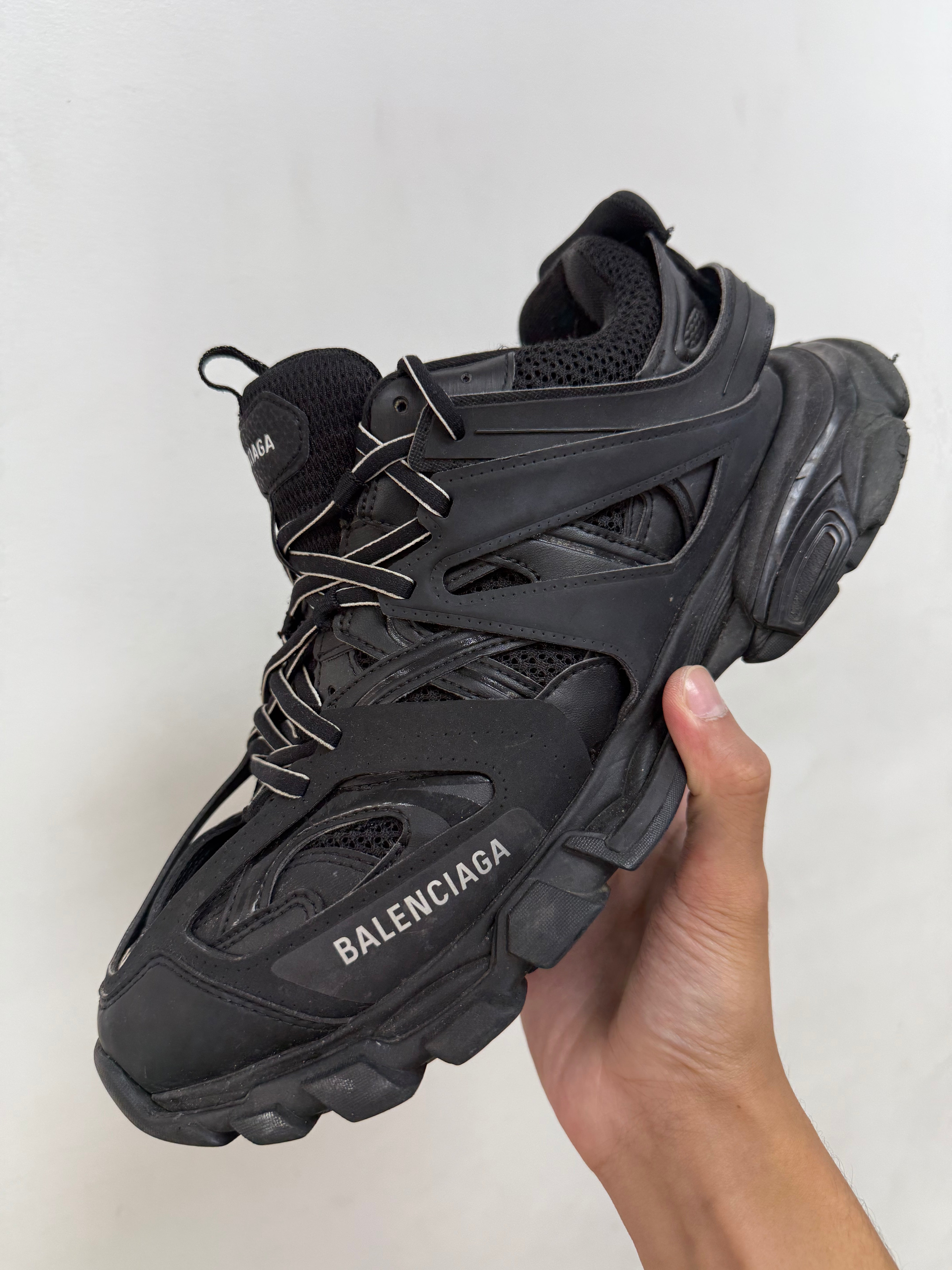 Balenciaga Black Track Sneakers