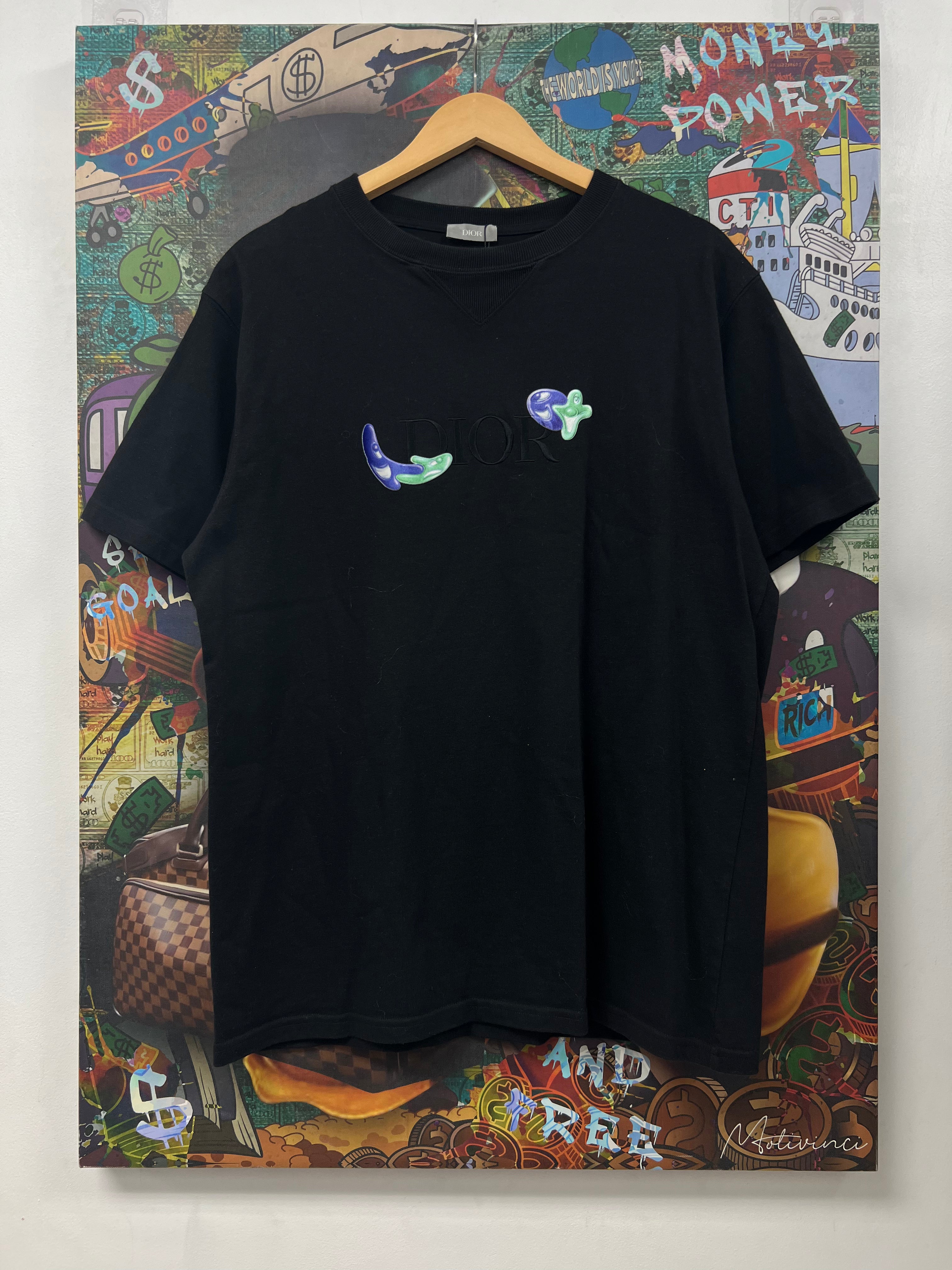 Dior Black Eggplant Tee