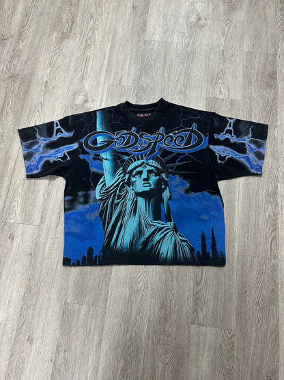 Godspeed Voltage Tee LA Blue