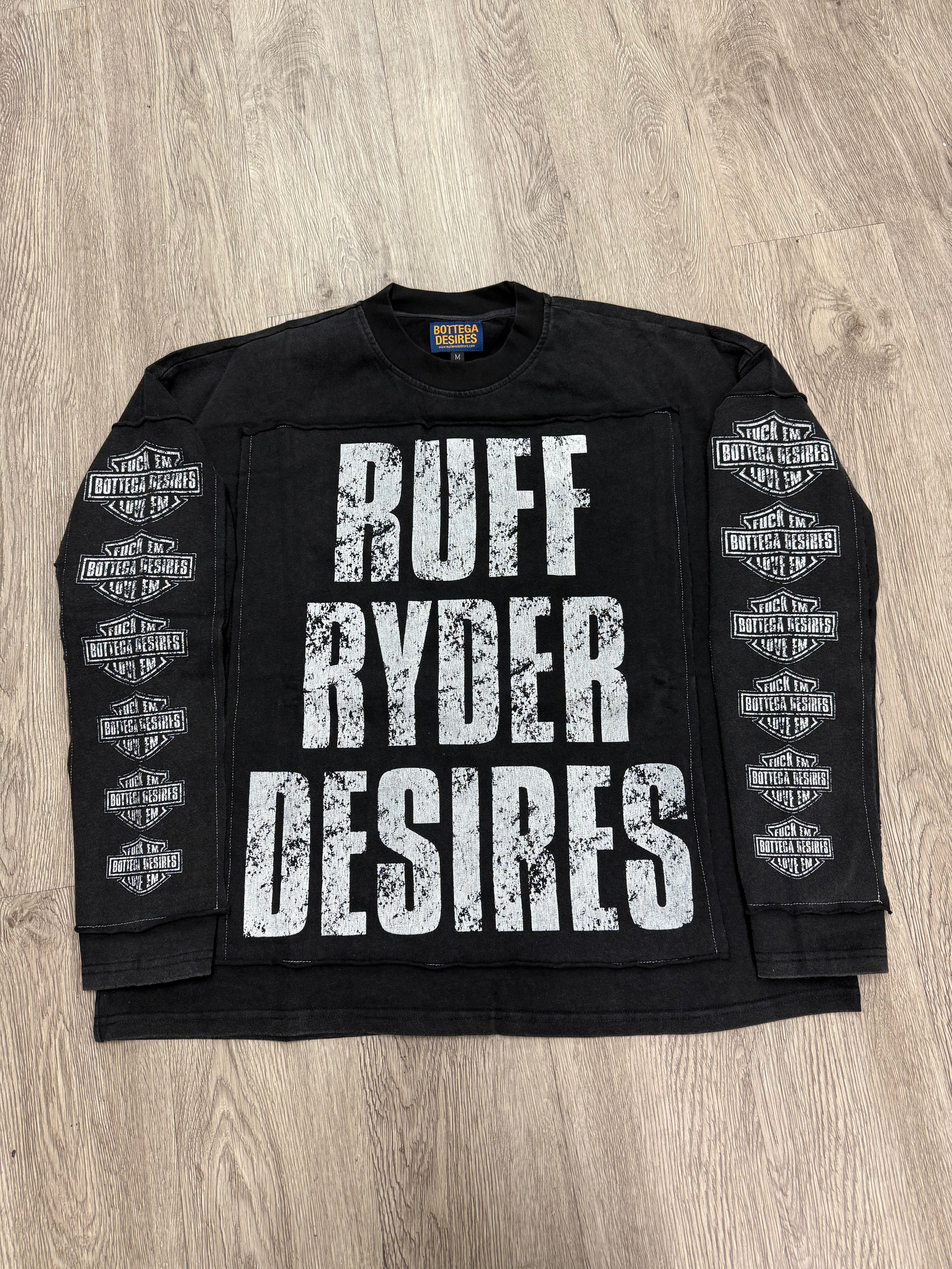 Bottega Desires Ruff Ryders LS Black