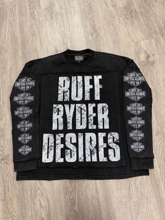 Bottega Desires Ruff Ryders LS Black