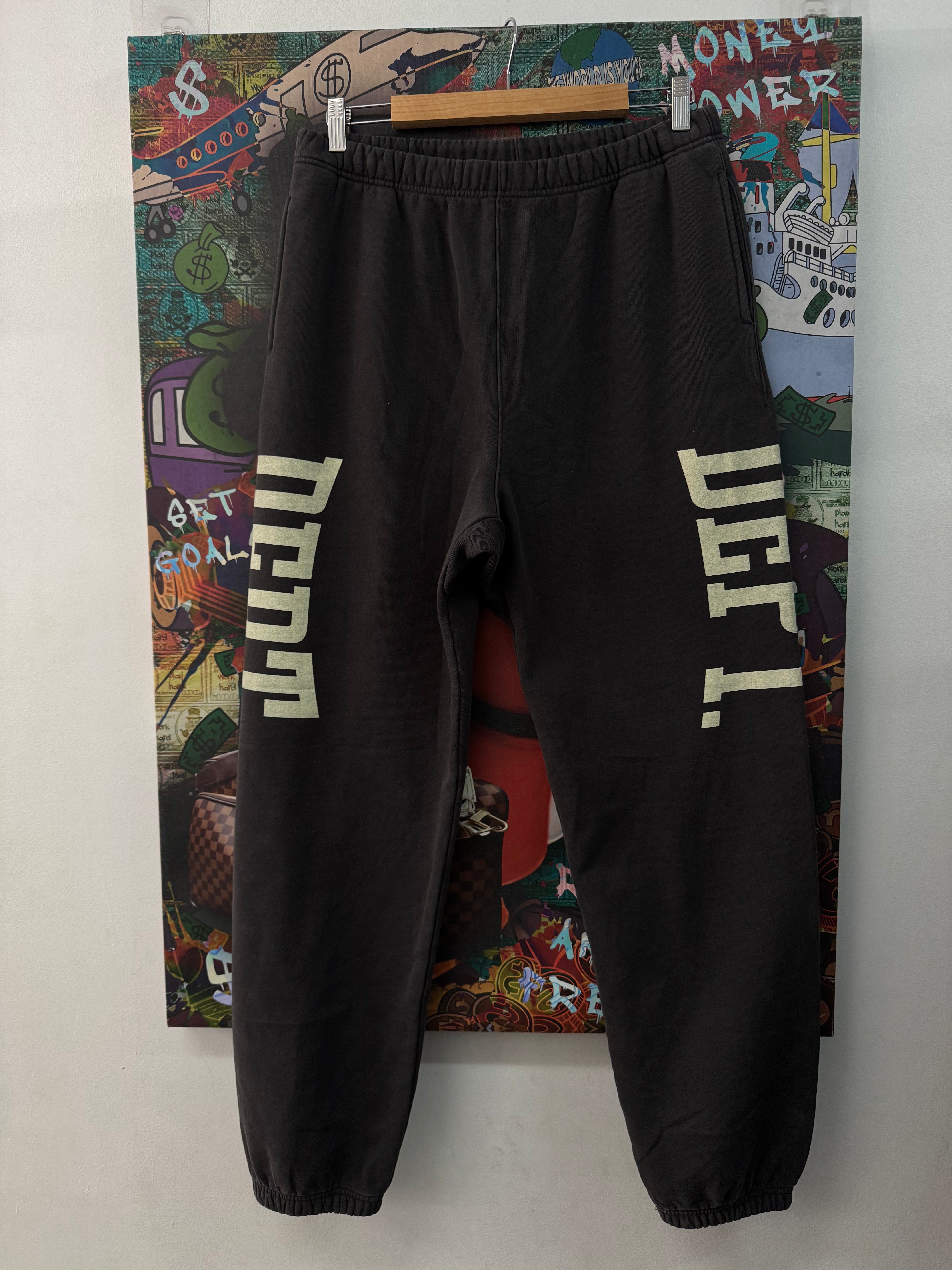 Gallery Dept Faded Black Team Sweats