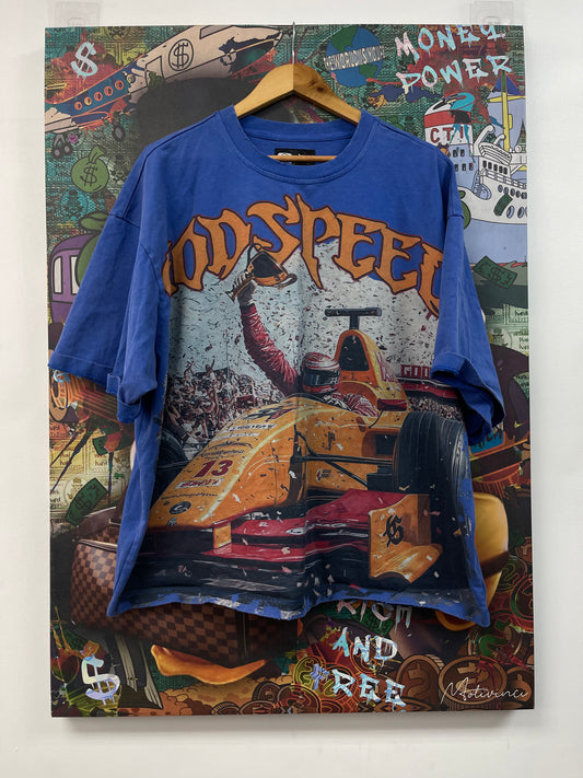 Godspeed F1 Blue Tee