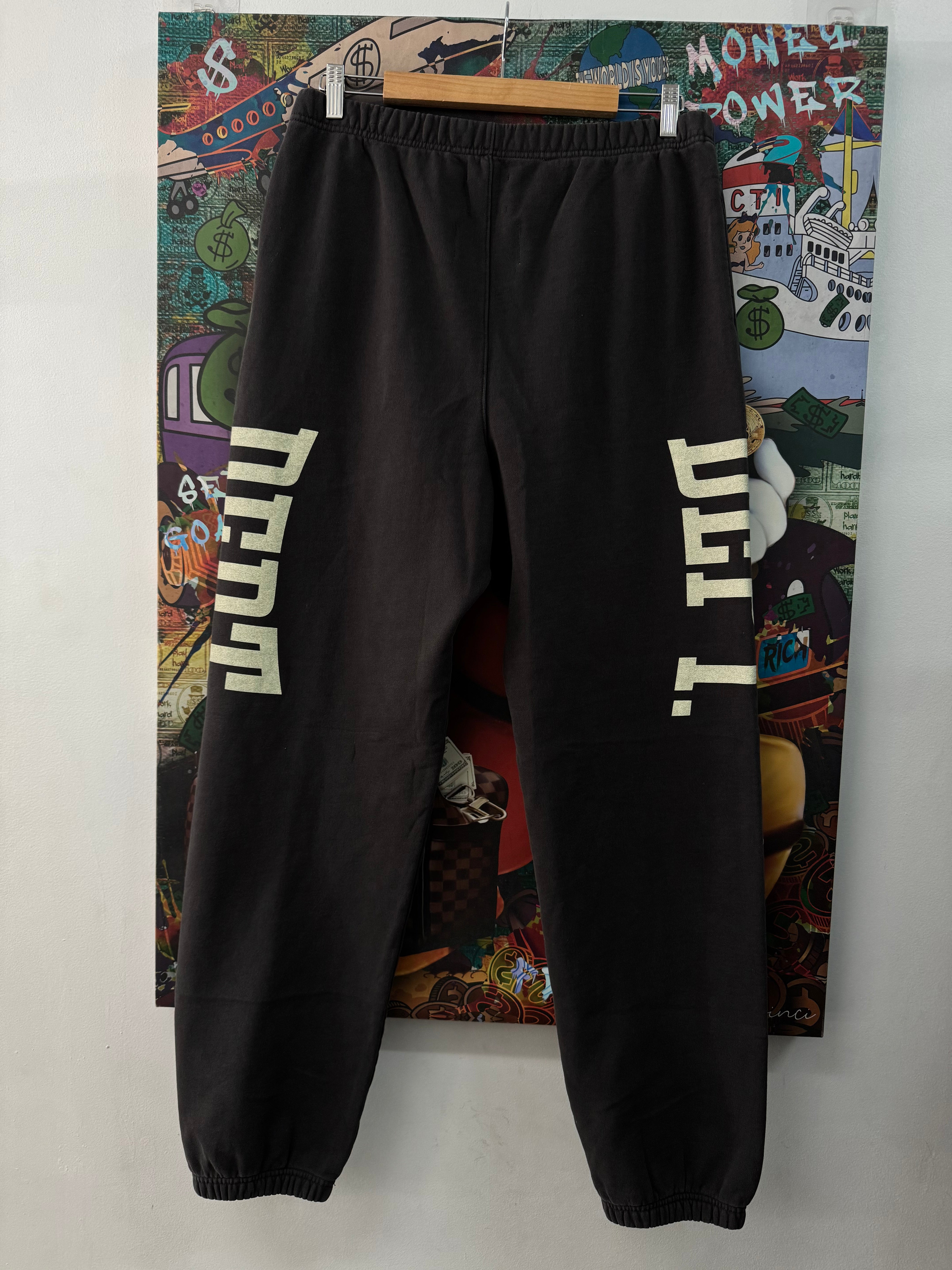 Gallery Dept Faded Black Team Sweats