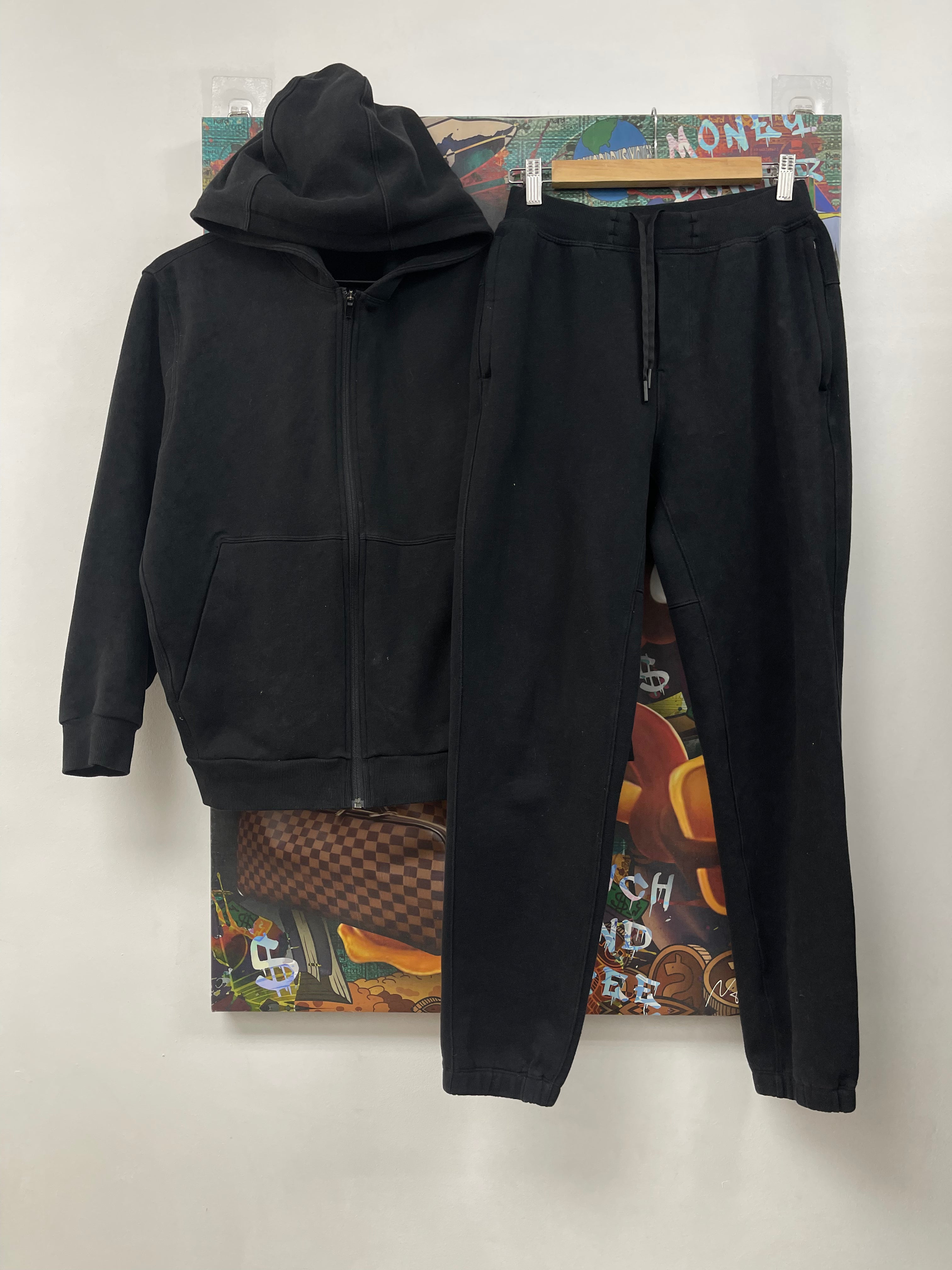 Lululemon Black Classic Sweatsuit
