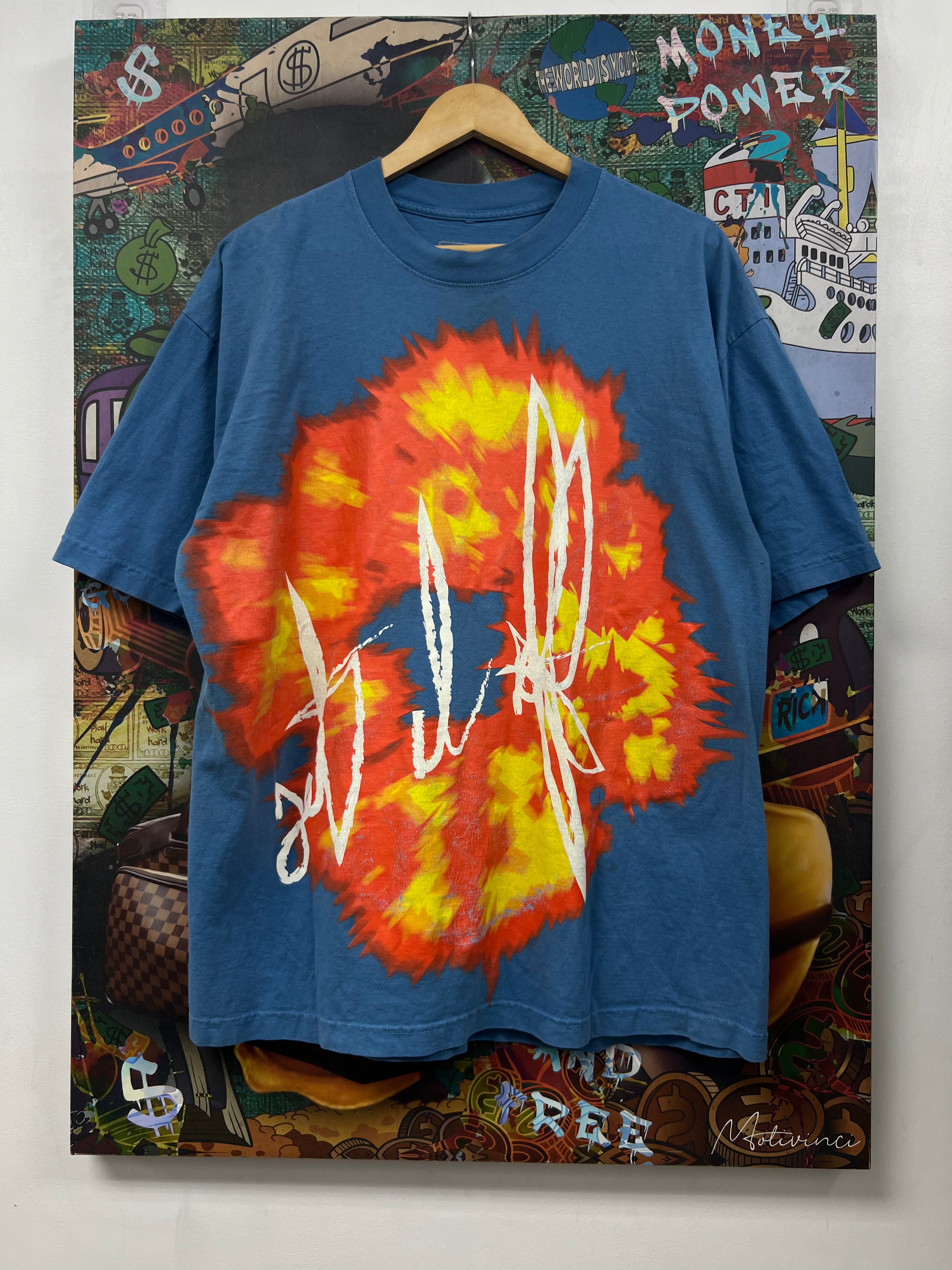 Denim Tears Blue Offset Tee