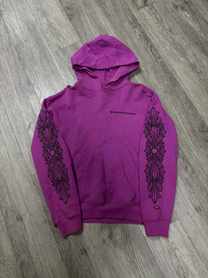 Chrome Hearts Matty Boy Purple Web Hoodie