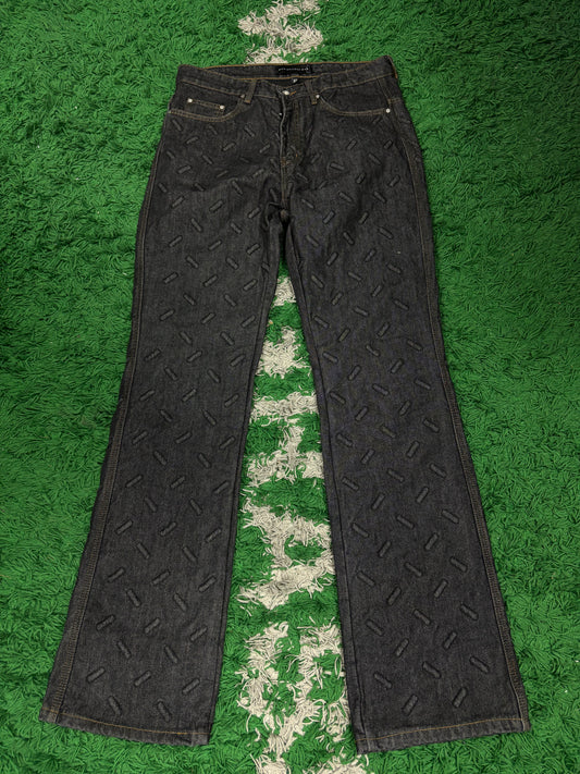 WDW Tire Jeans Black New 32 With Tags