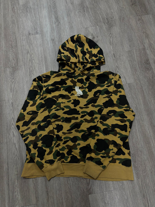 BAPE OVO Camo Owl Hoodie