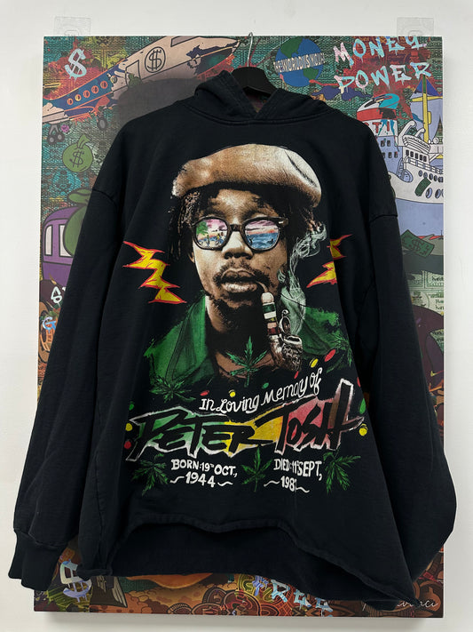 Barriers Peter Tosh Hoodie Black  Used XXL N/A