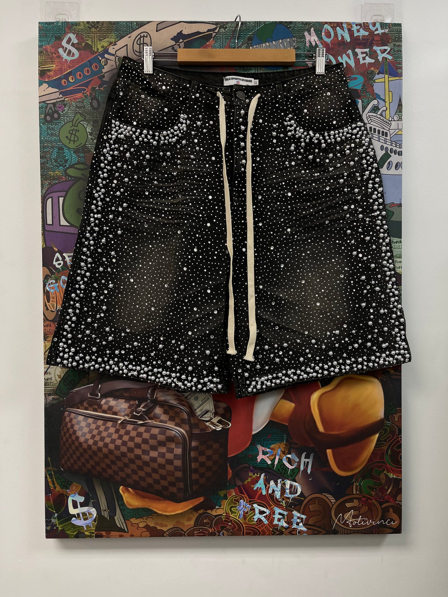 Vale Forever Black Rainstorm Shorts