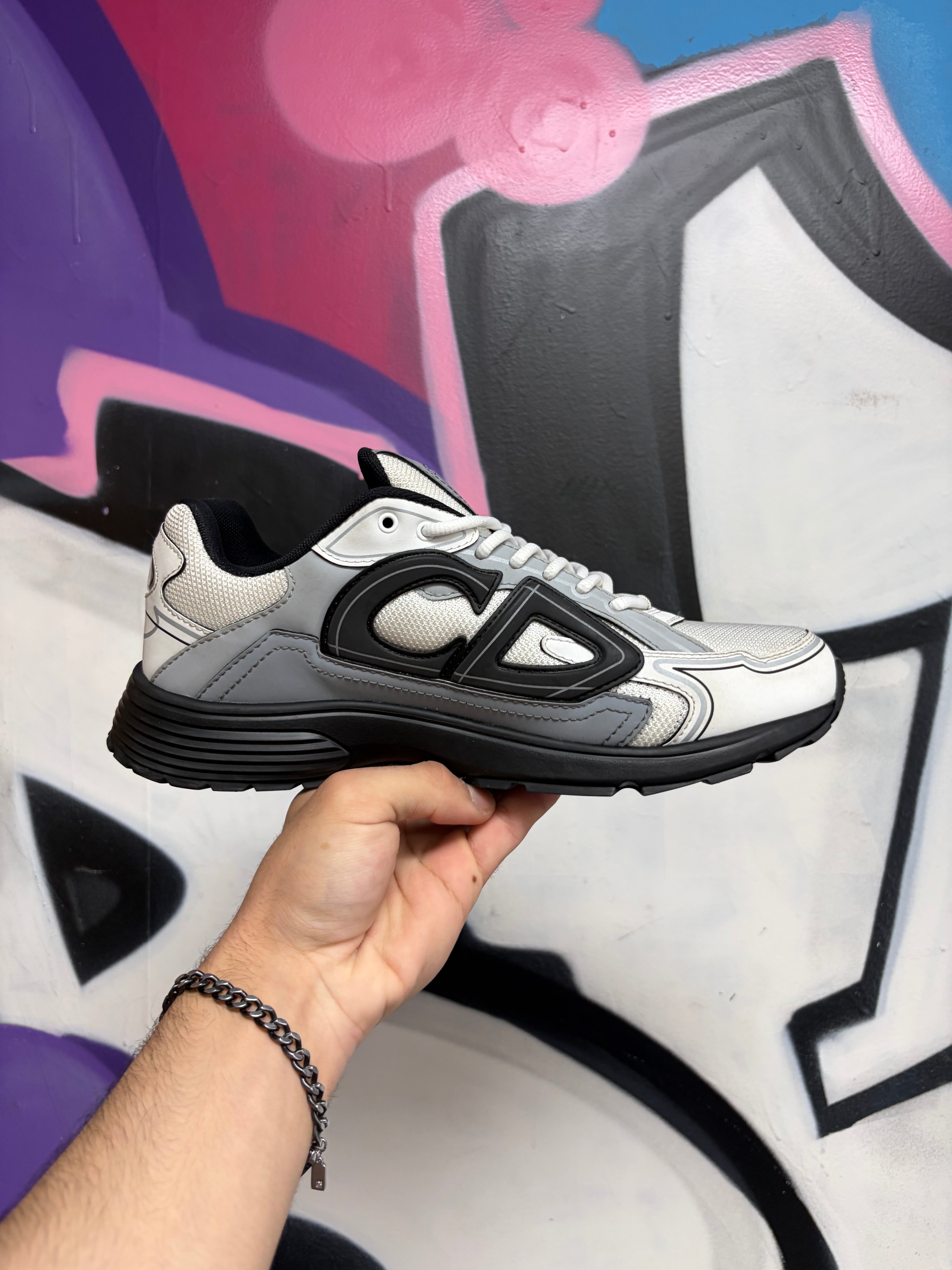 Dior Silver White B30 Sneakers