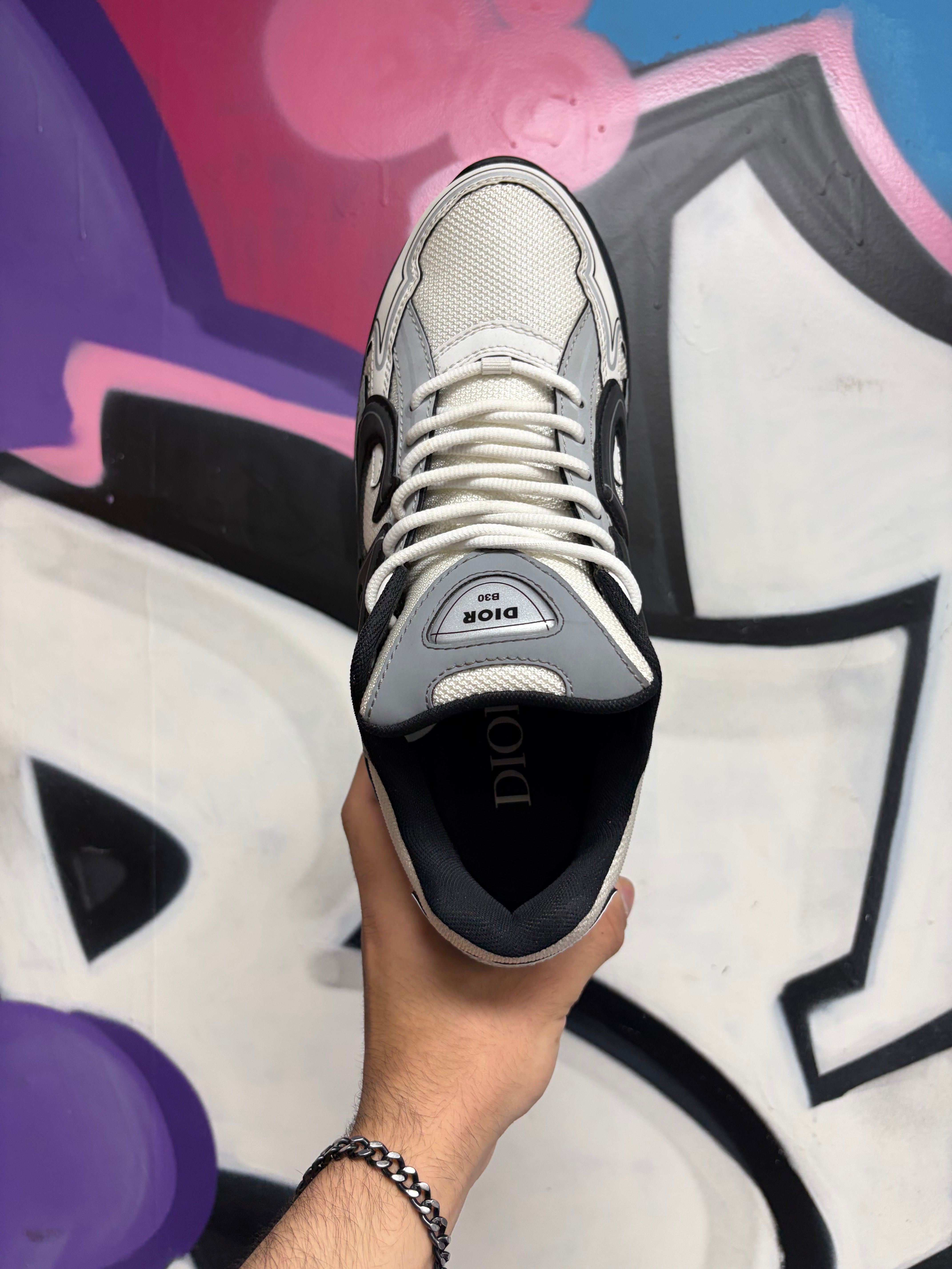 Dior Silver White B30 Sneakers