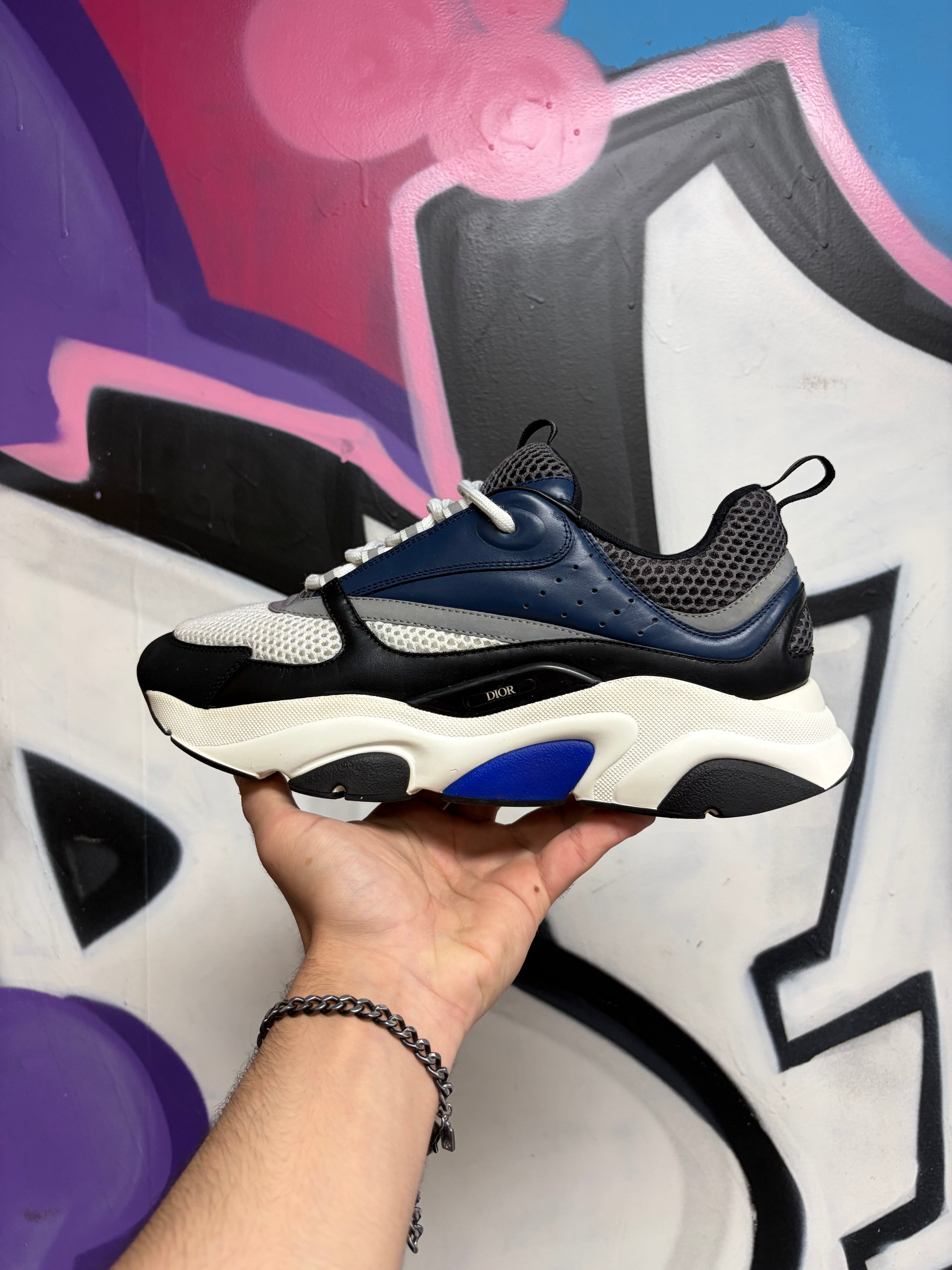 Dior Navy B22 Sneakers