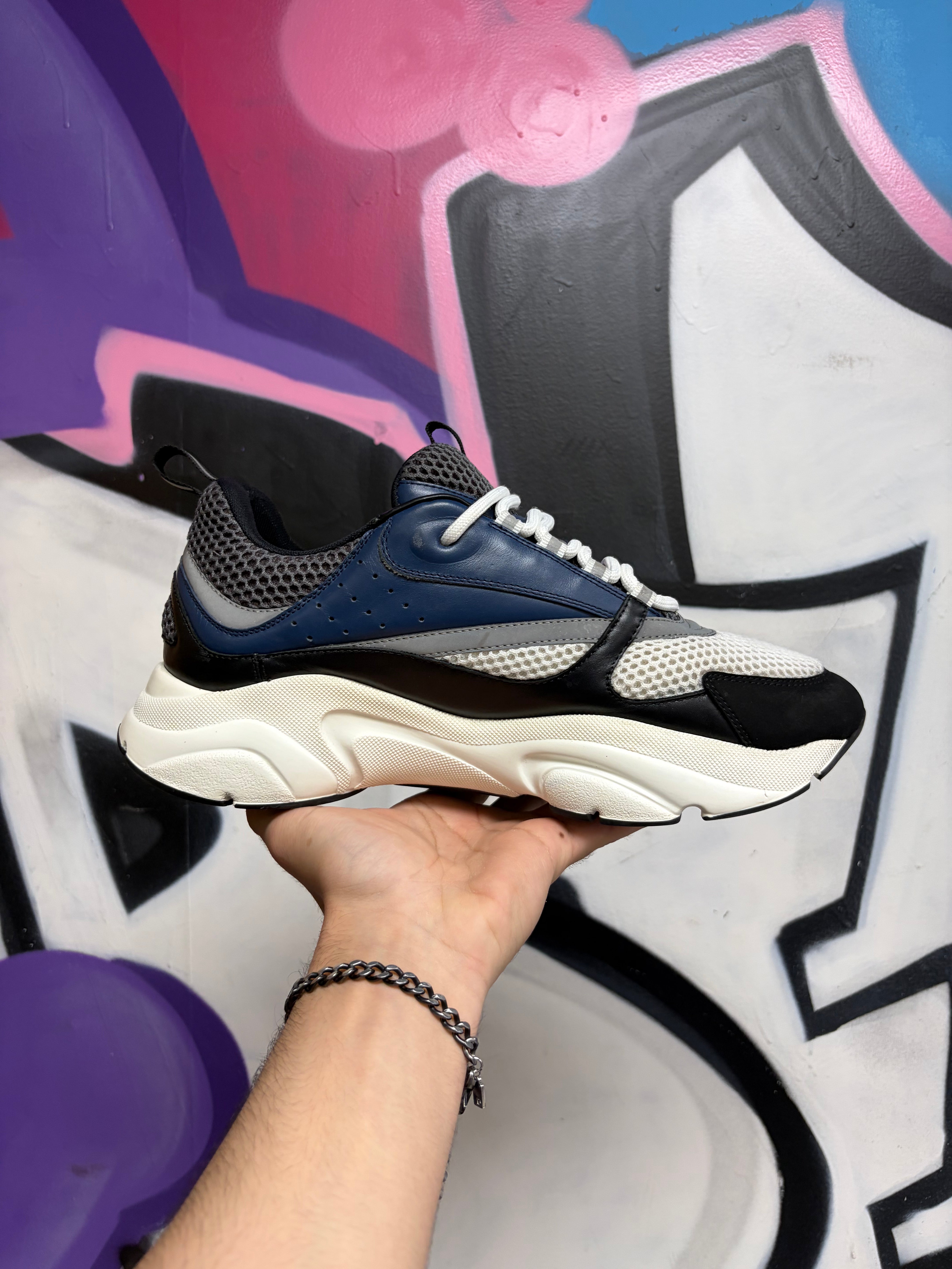 Dior Navy B22 Sneakers