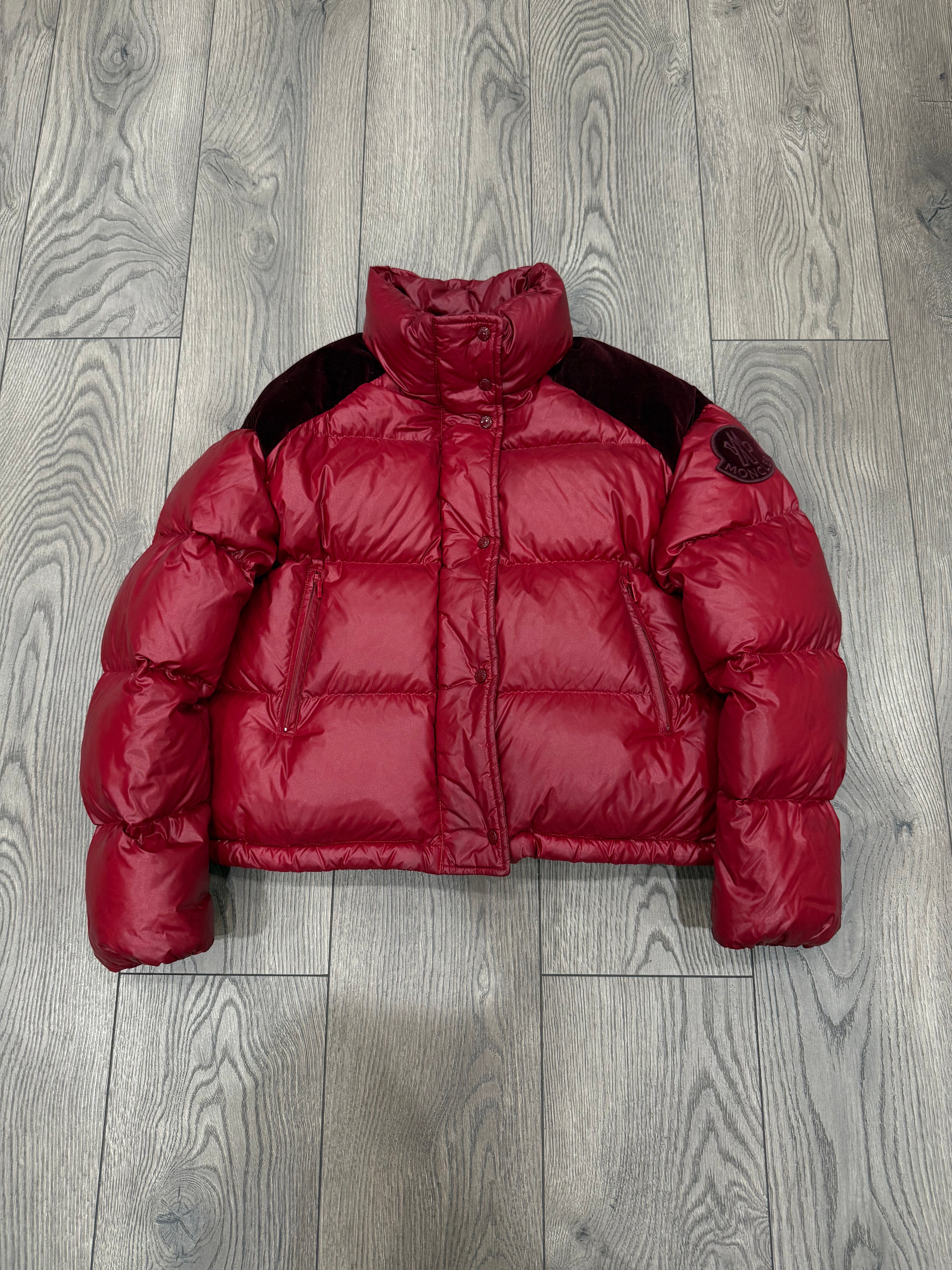 Moncler Red Chouette (Women's) Puffer Jacket