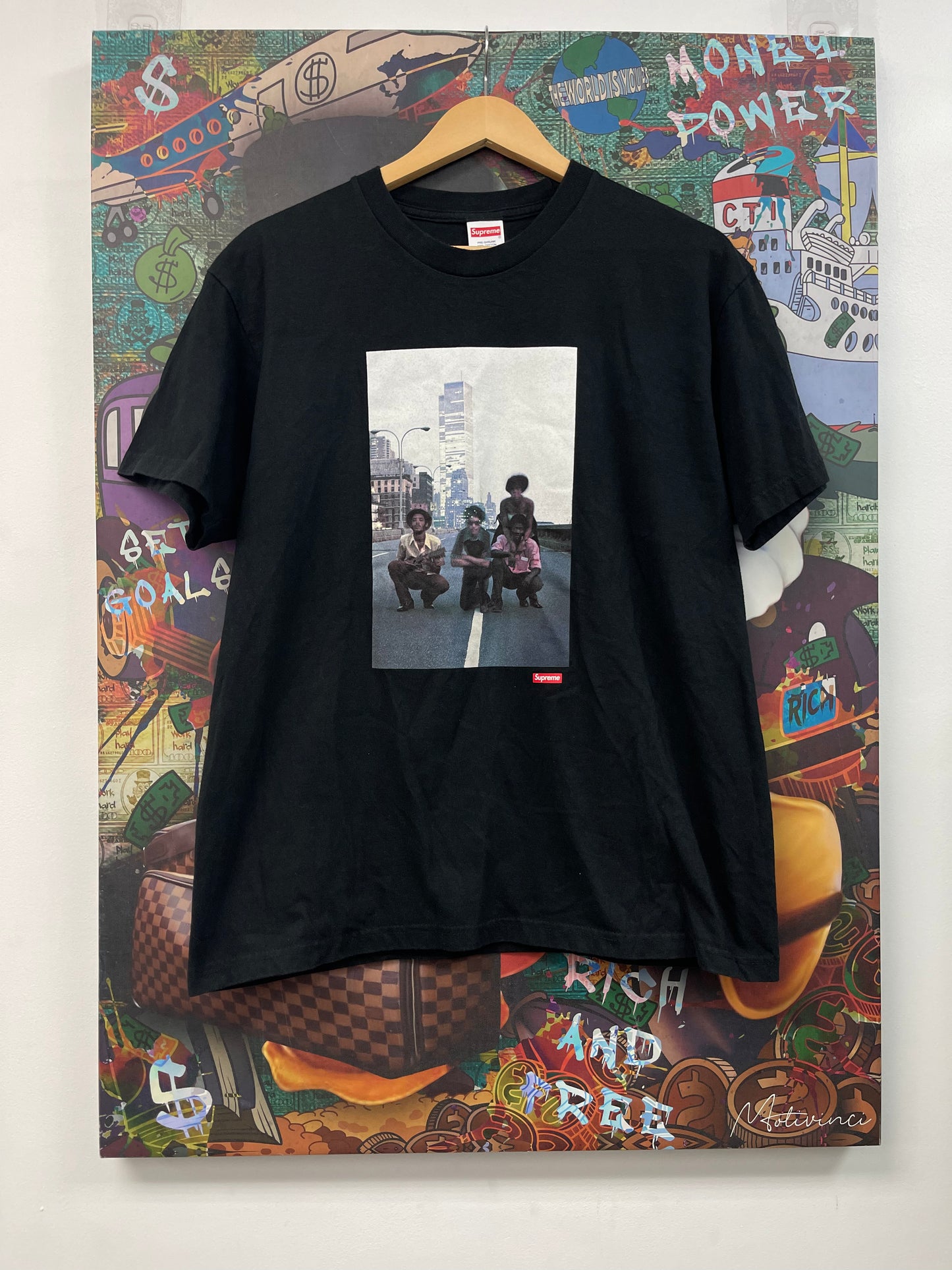 Supreme Augustus Pablo Black Tee
